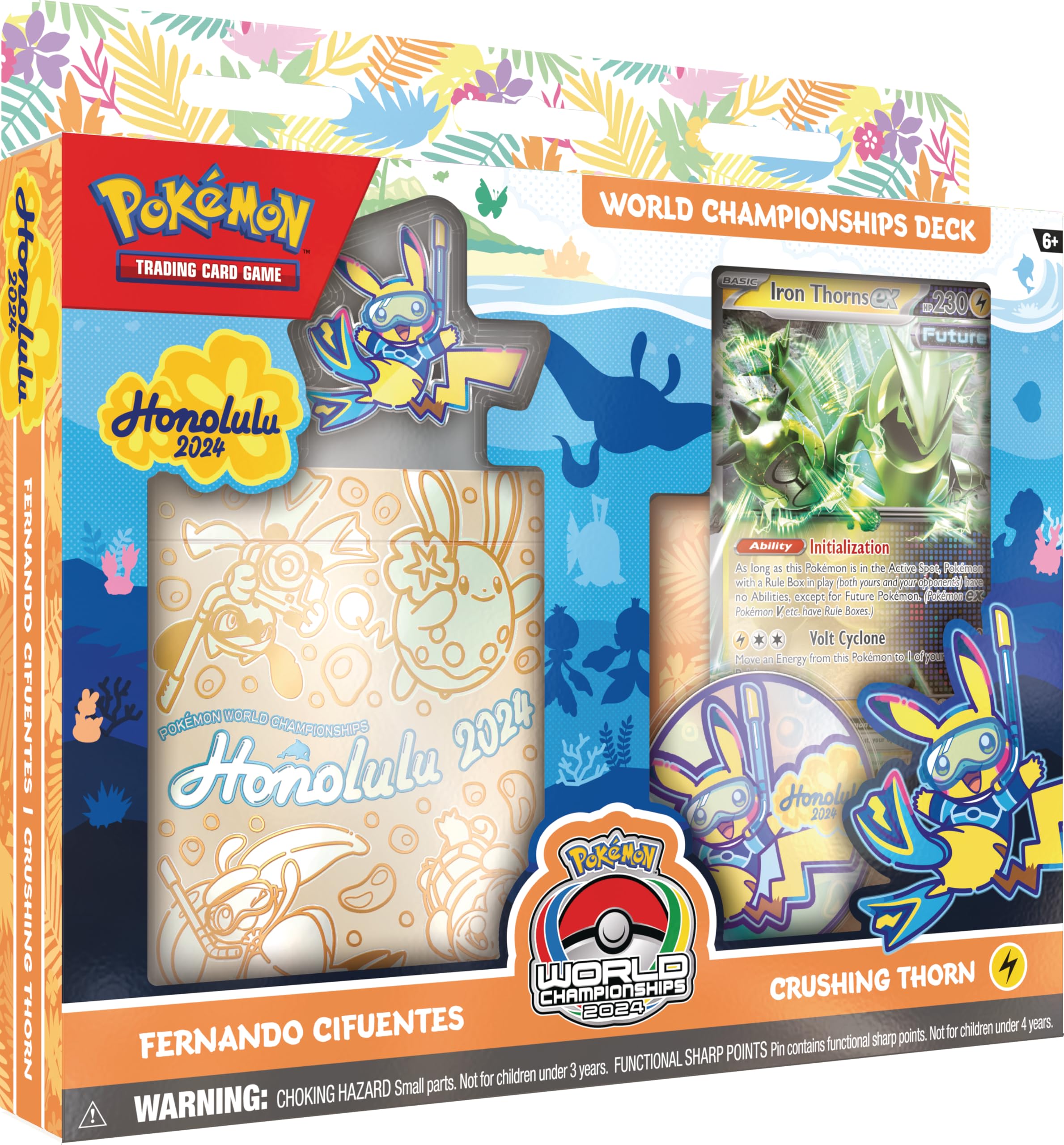 Pokémon TCG: Fernando Cifuentes 2024 World Championships Deck Replica | 60 Cards 1