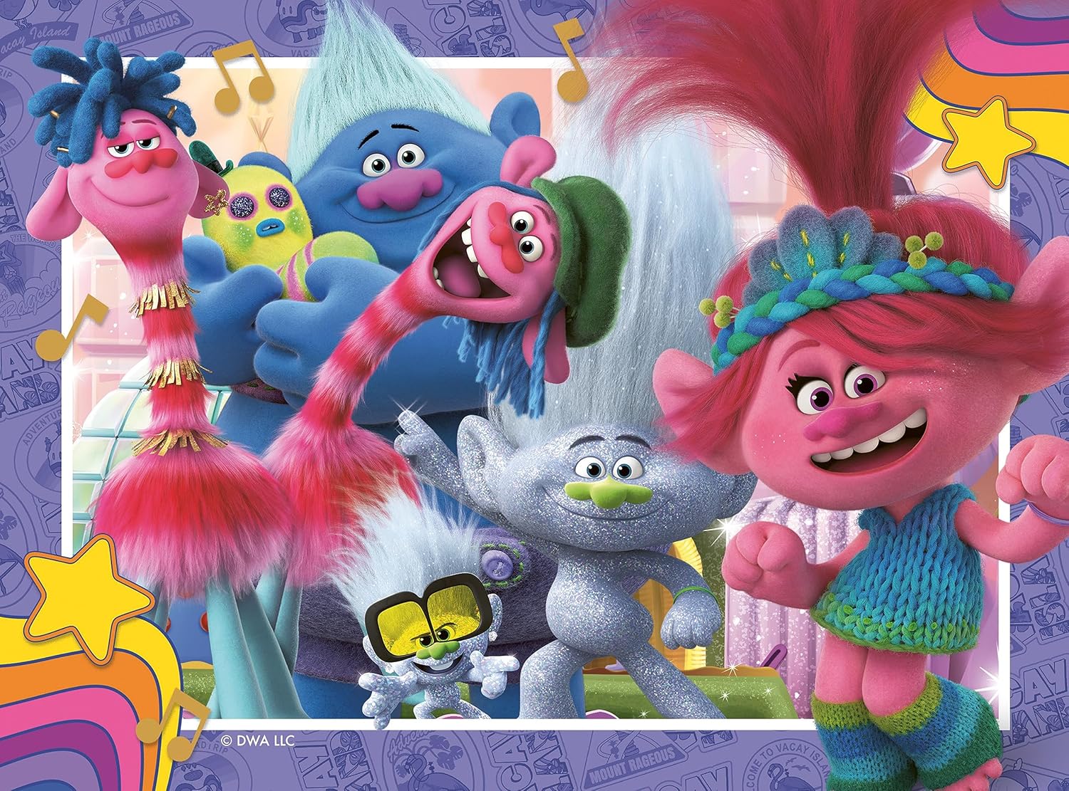 Ravensburger Trolls 3 Movie Band Together 4-in-a-Box Puzzle Set - 72 Pieces Total 7