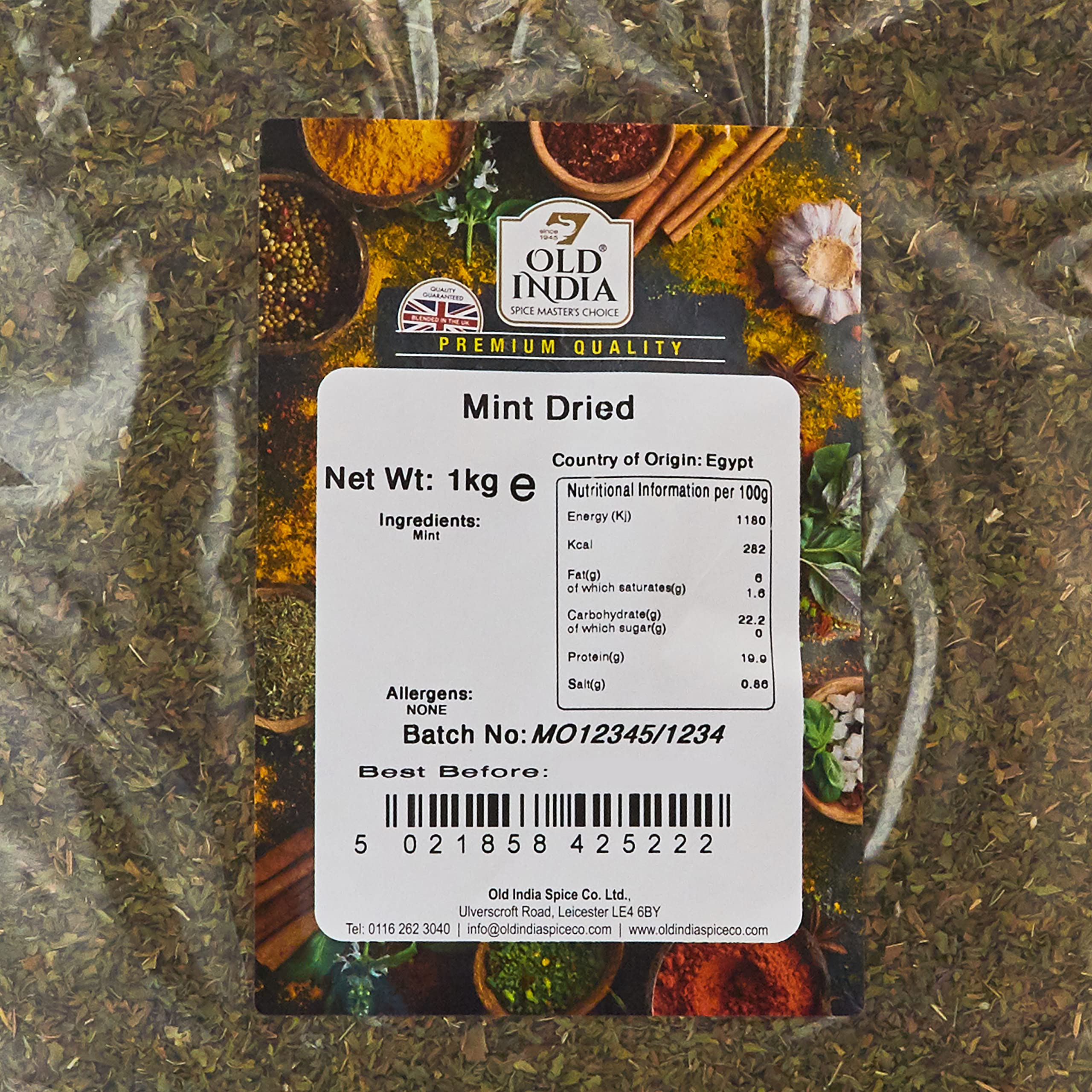 Old India Mint Getrocknet 1 Kg 4