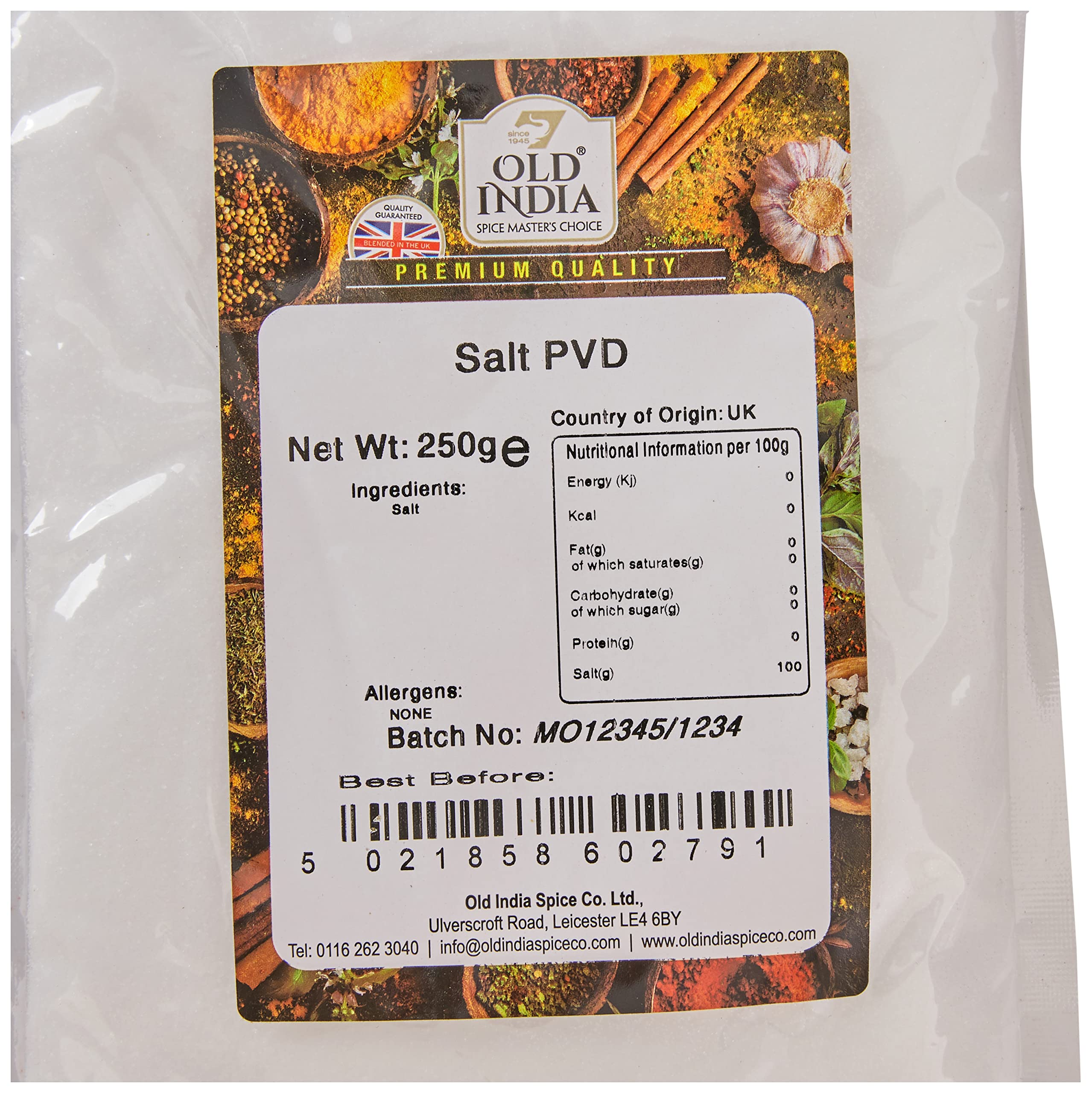 Old India Salz PVD 250g 3