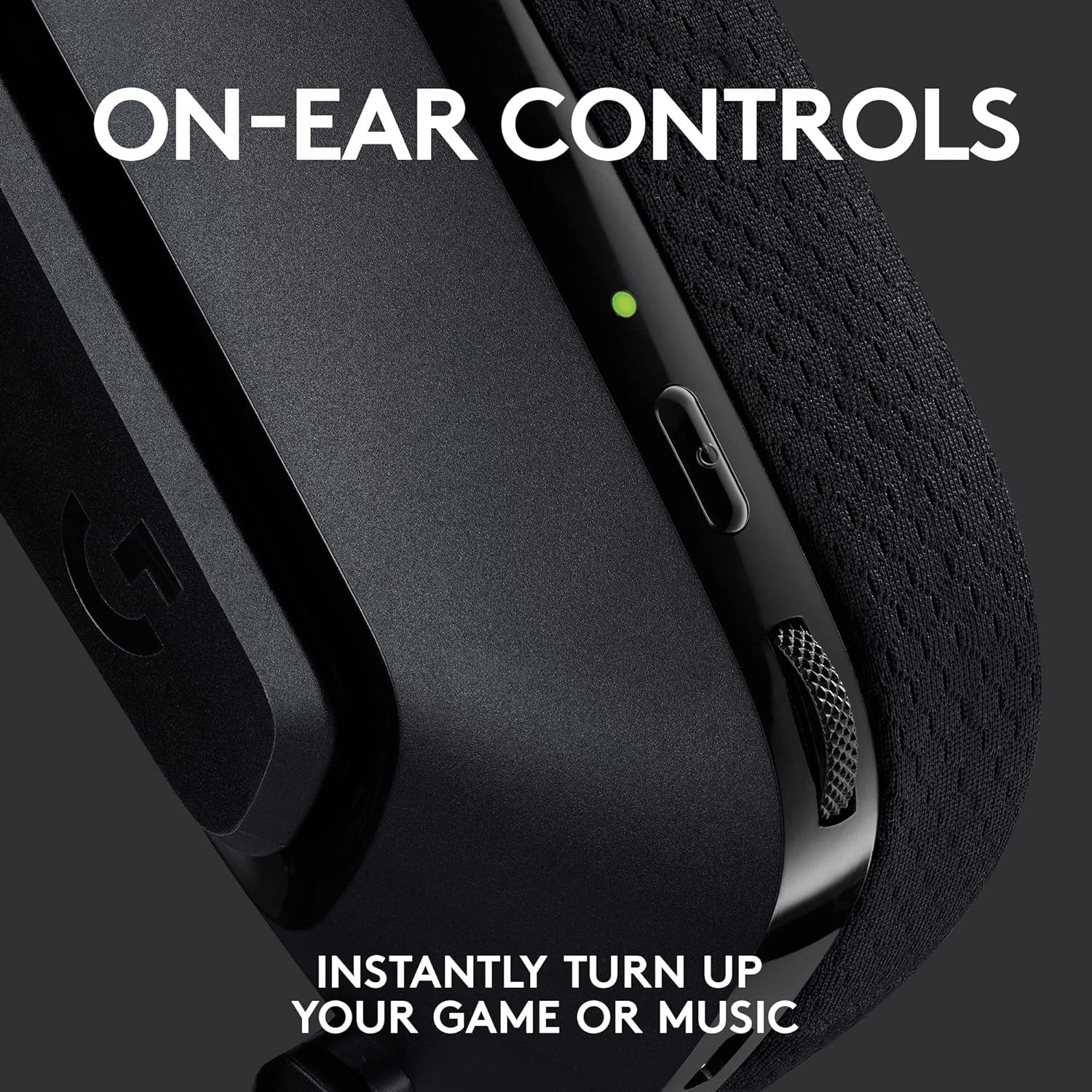 Logitech G G535 LIGHTSPEED Kabelloses Gaming-Headset – 40-mm-Treiber, leichte 236 g, USB Plug &amp; Play für PC und PlayStation 10