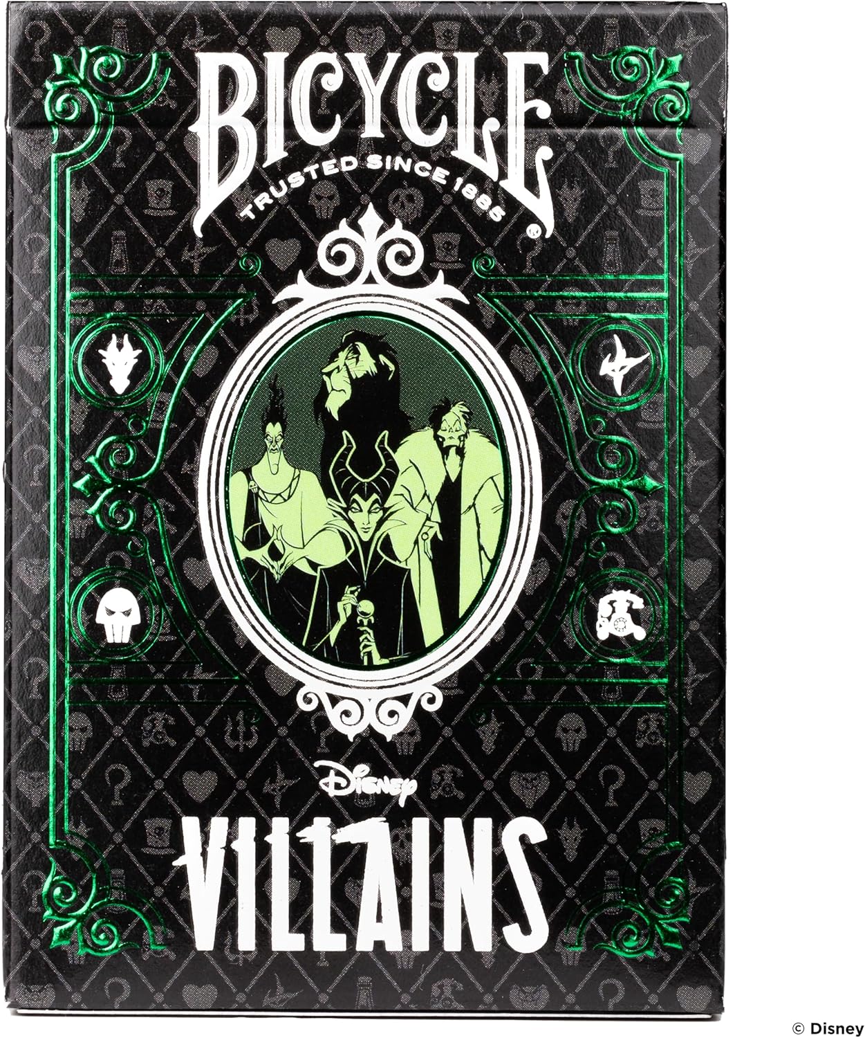 Bicycle Disney Villains Playing Cards - 52-Card Collectible Deck with Villain-Themed Artwork 6
