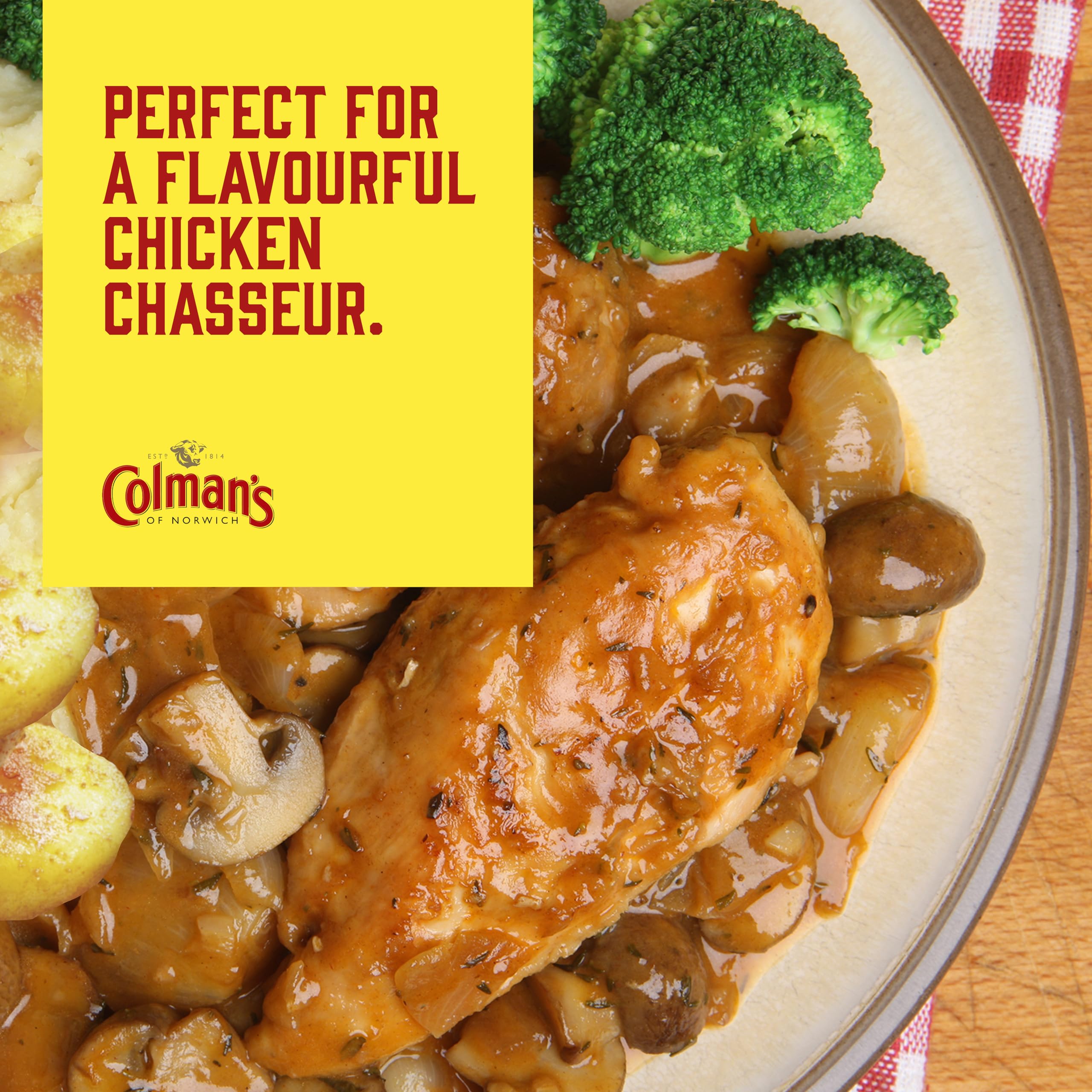 Colman's Chicken Chasseur Meal Maker - Recipe Mix for Rich Comfort Food 7