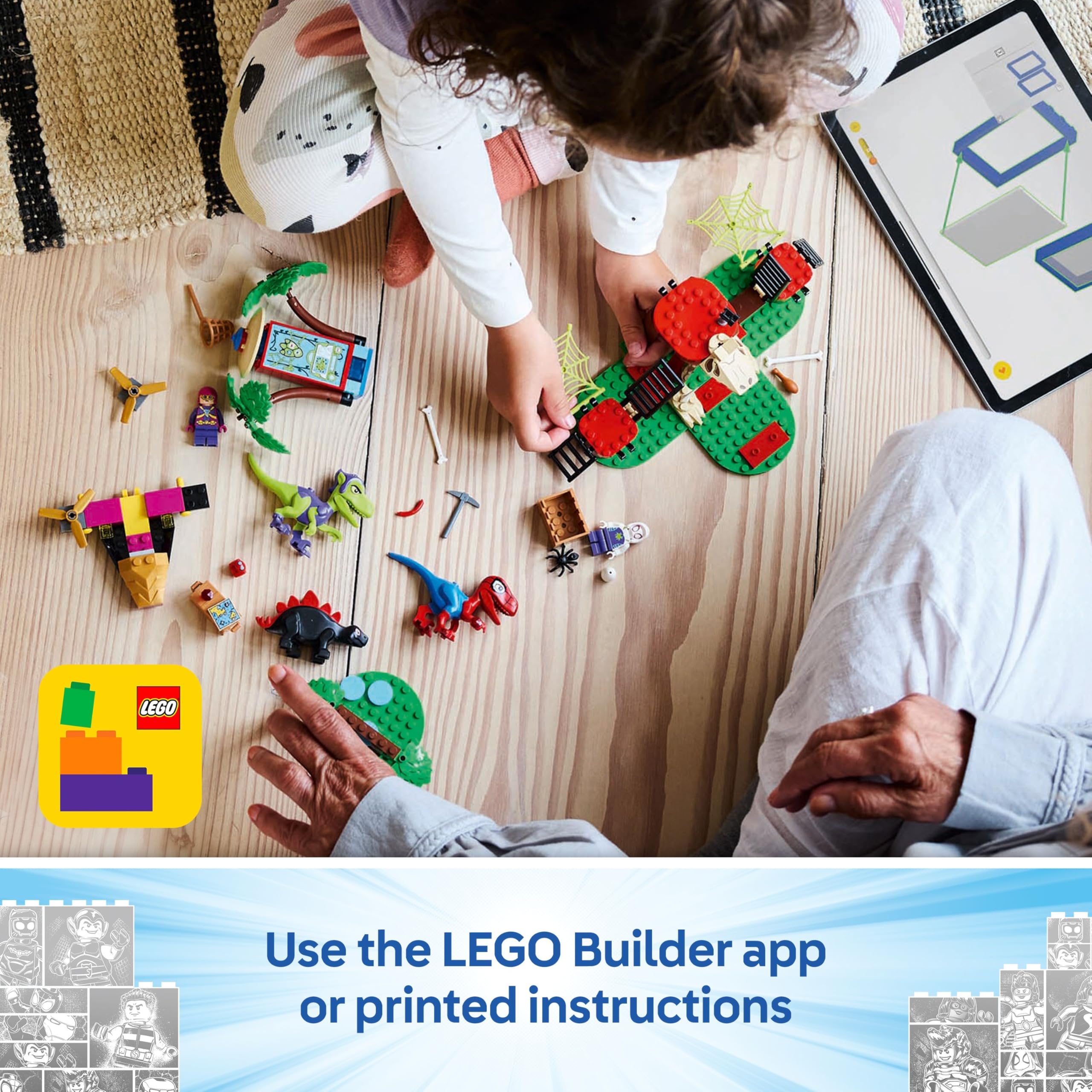 LEGO Marvel Spidey and Gobby’s Raptor Battle at Tree House HQ - Building Playset for Ages 4+ 7