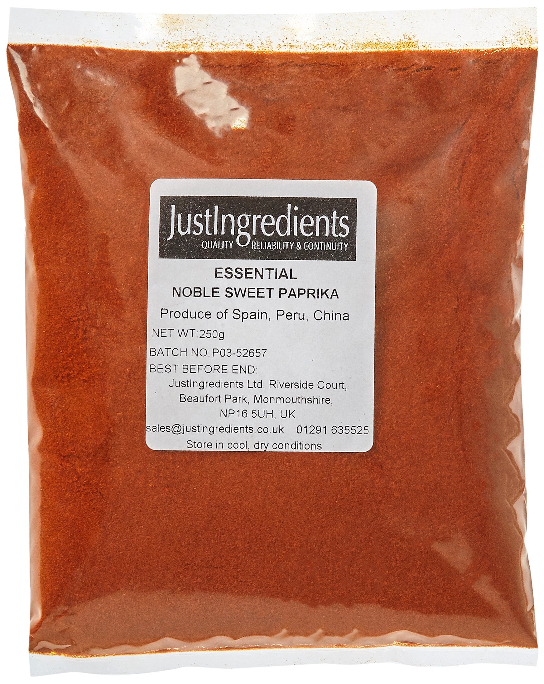JustIngredients Paprika Noble Sweet 250g