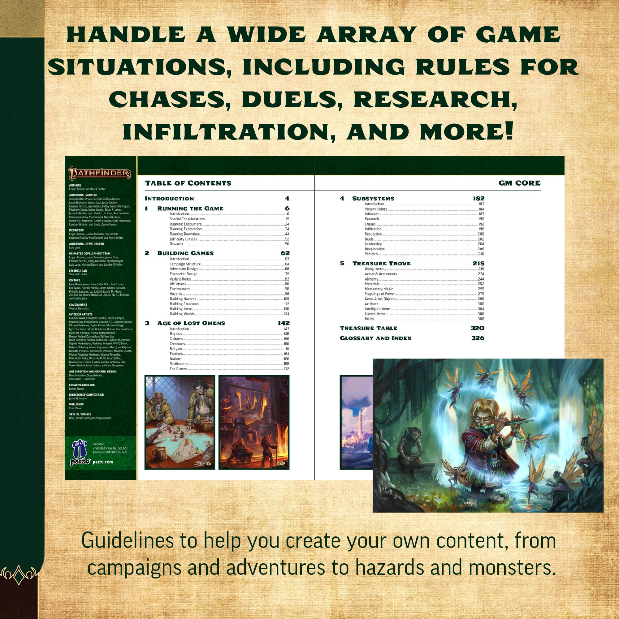 Paizo Pathfinder GM Core Pocket Edition (P2) | 336-Page RPG Reference | Ages 16+ 5