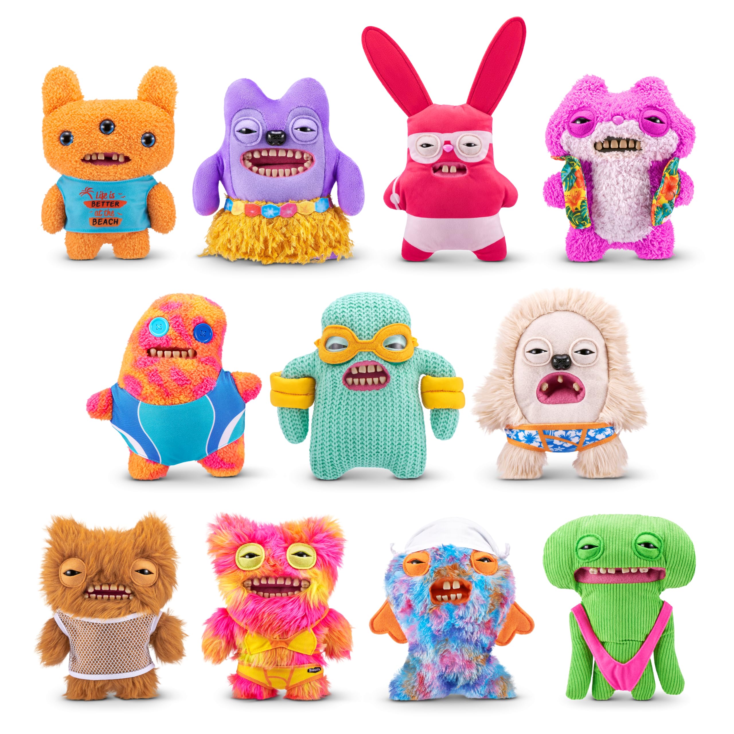 Fuggler Vacay Vibes - Mr Needles Mint Plush Collectible Toy, 9" 8