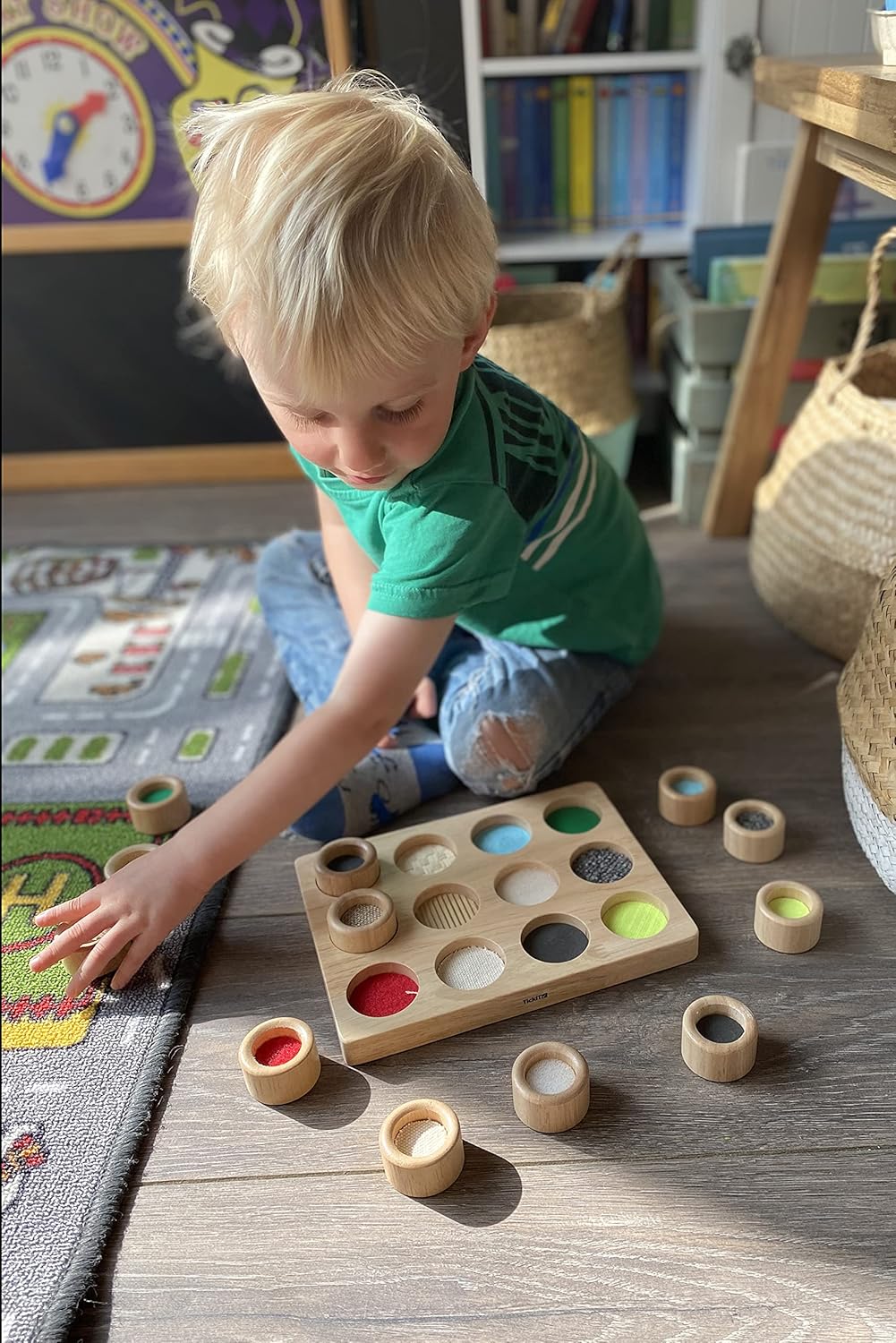 TickiT 72101 Touch and Match Board - Sensory Touch & Feel Game 5