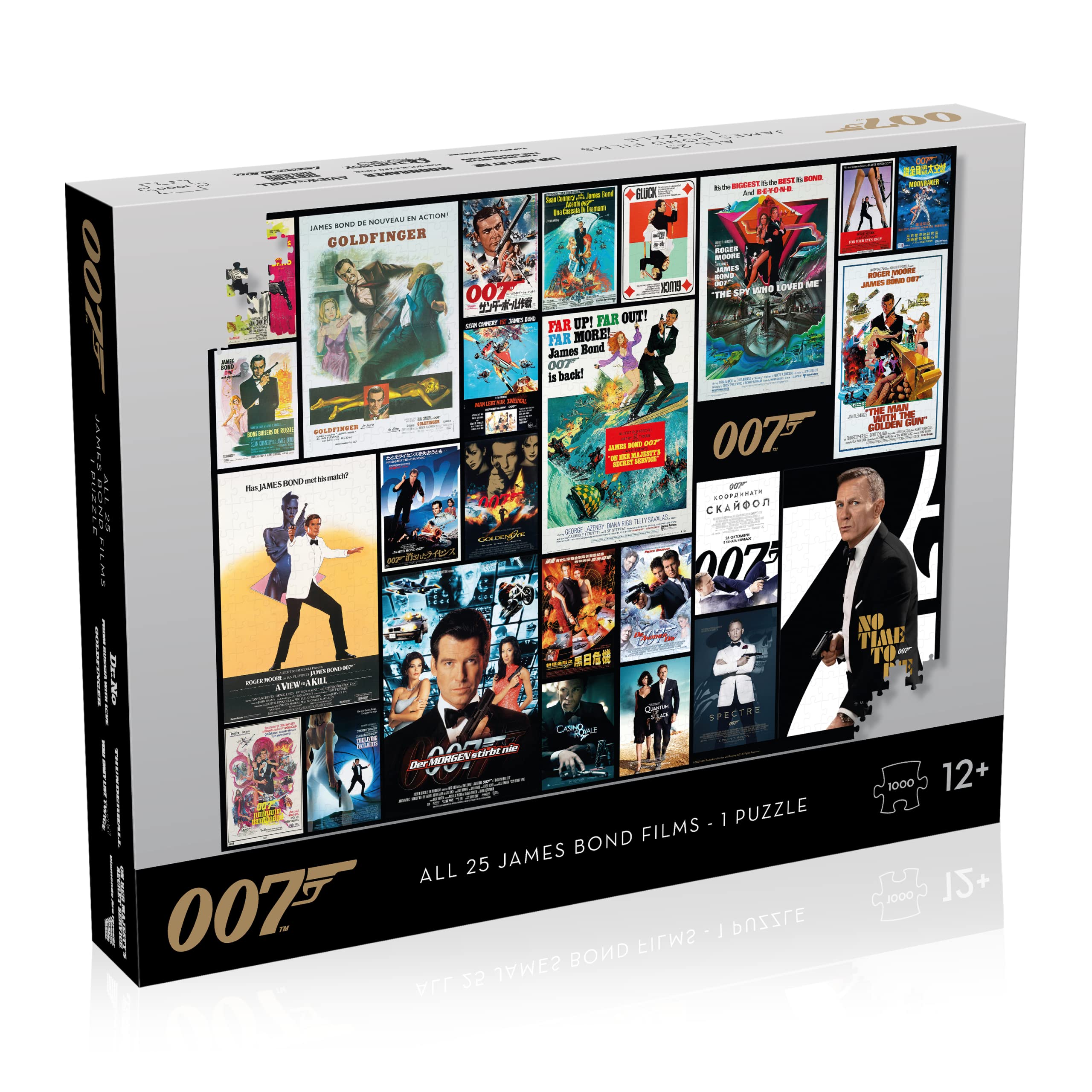 James Bond 1000 Piece Jigsaw Puzzle - Movie Posters Collection 7