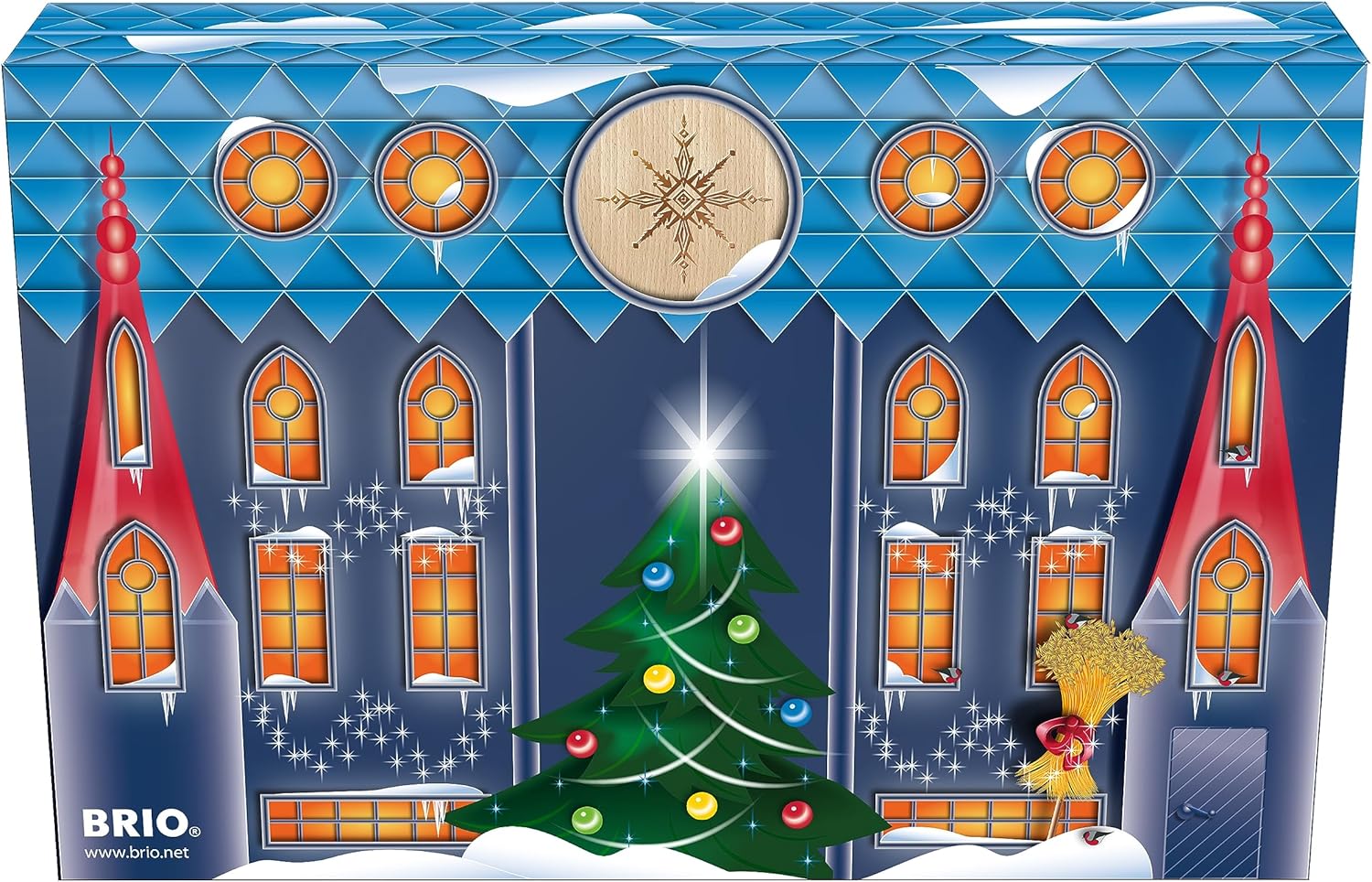 BRIO World 2023 Christmas Advent Calendar - Wooden Train Playset for Kids 3+ 3