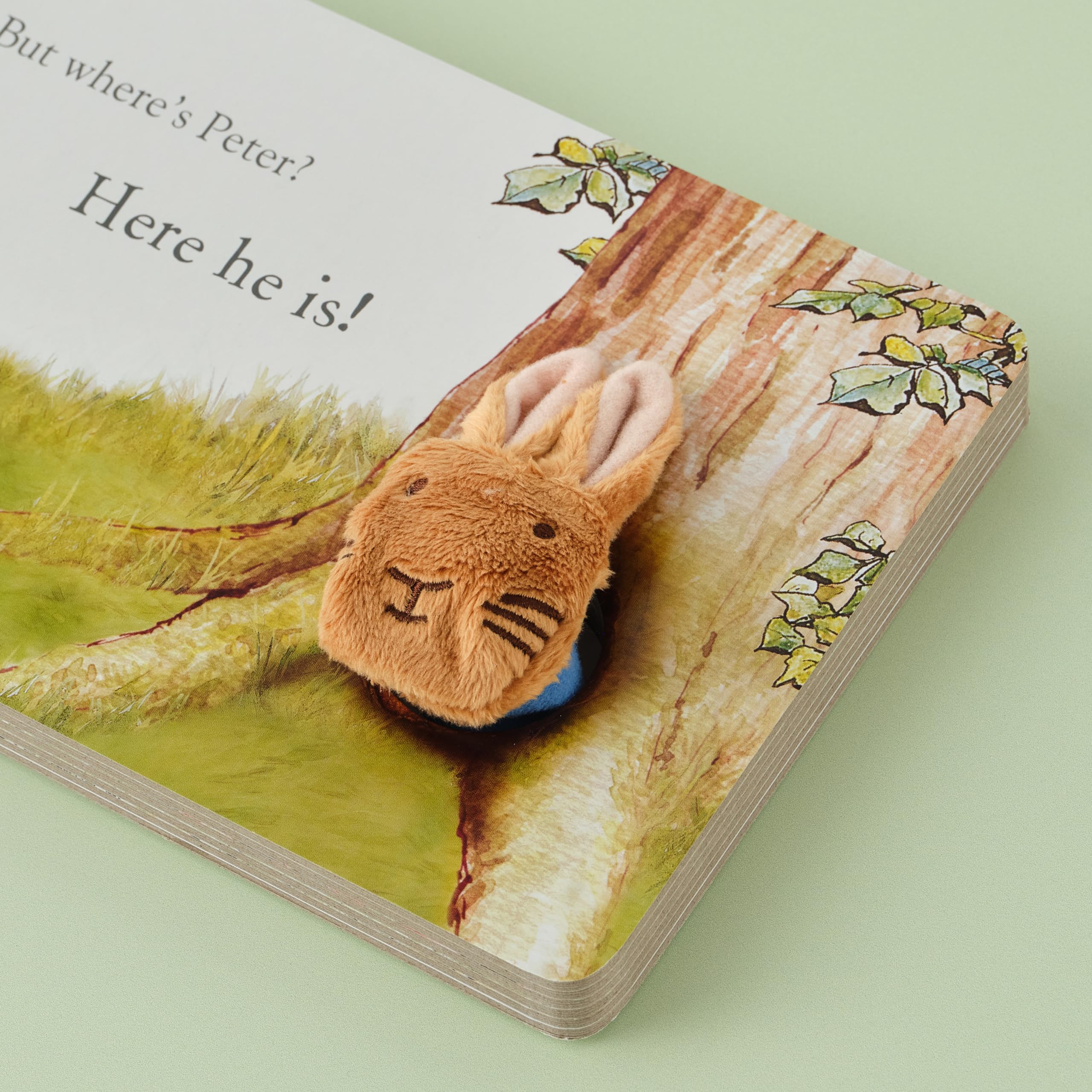 Warne Peter Rabbit Finger Puppet Book - Interactive Counting Classic | Board Book | English 3