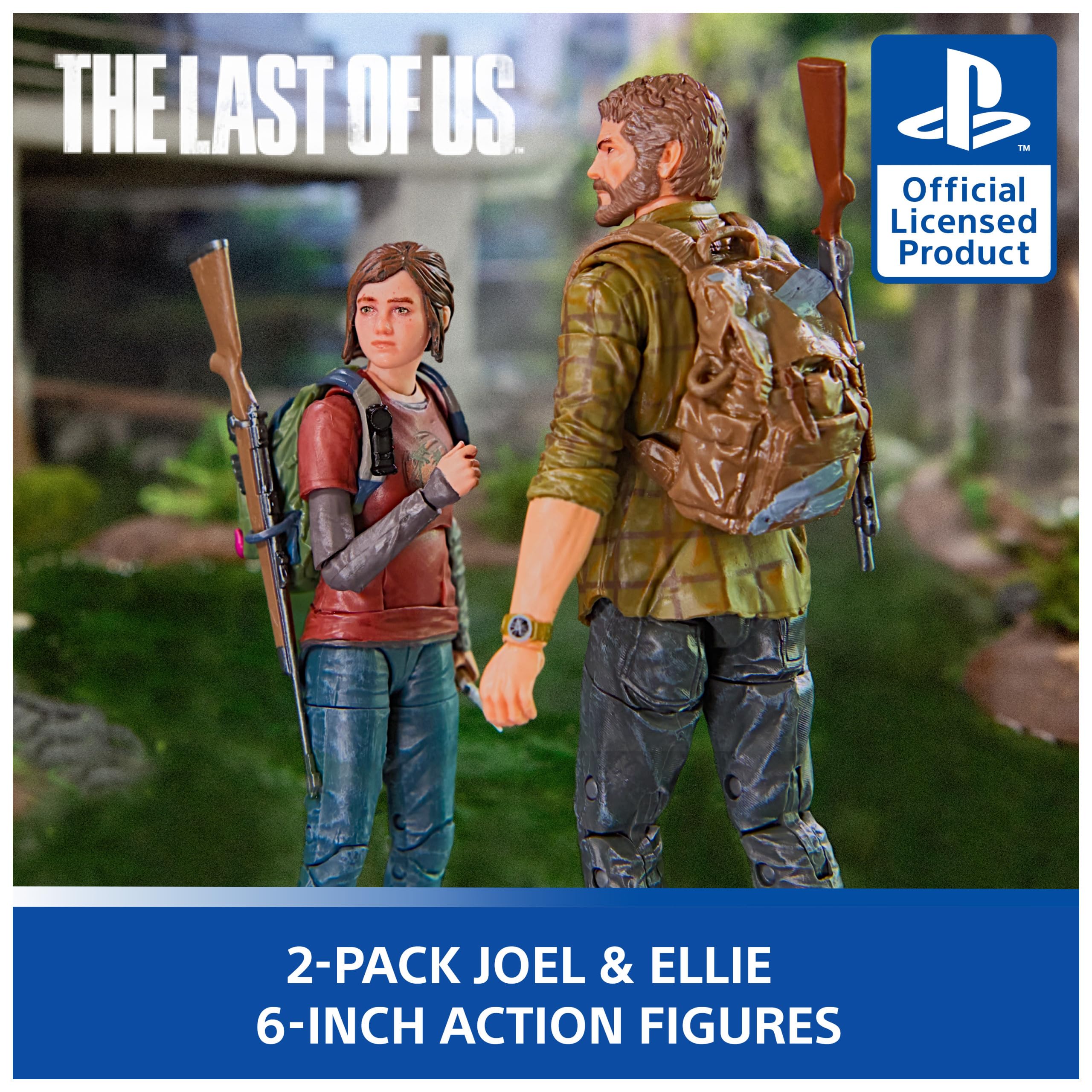 The Last of Us - PlayStation 6-Inch Joel and Ellie 2-Pack Action Figures 8