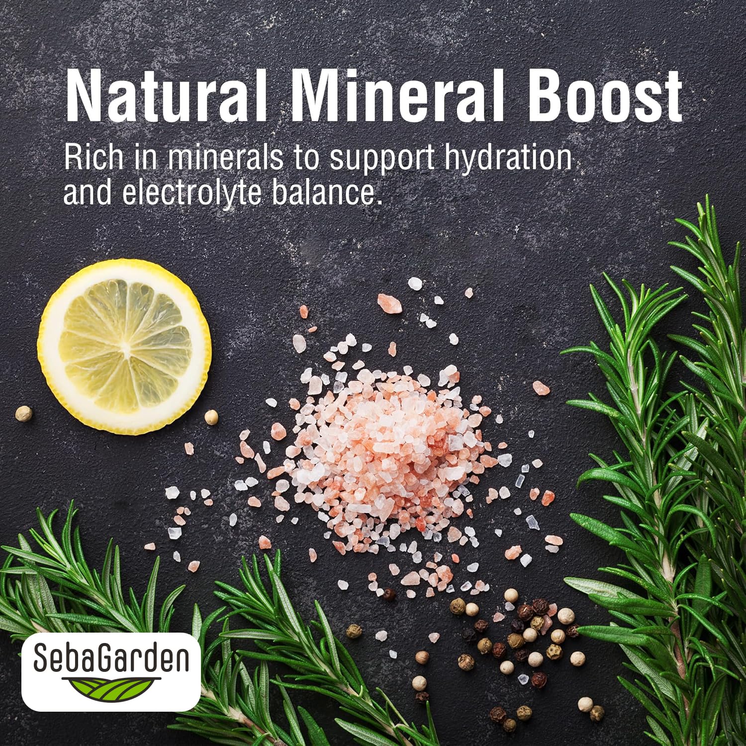 Seba Garden – 100 % reines rosa Himalaya-Salz (extrafein, 1 kg, wiederverschließbarer Doypack) 7
