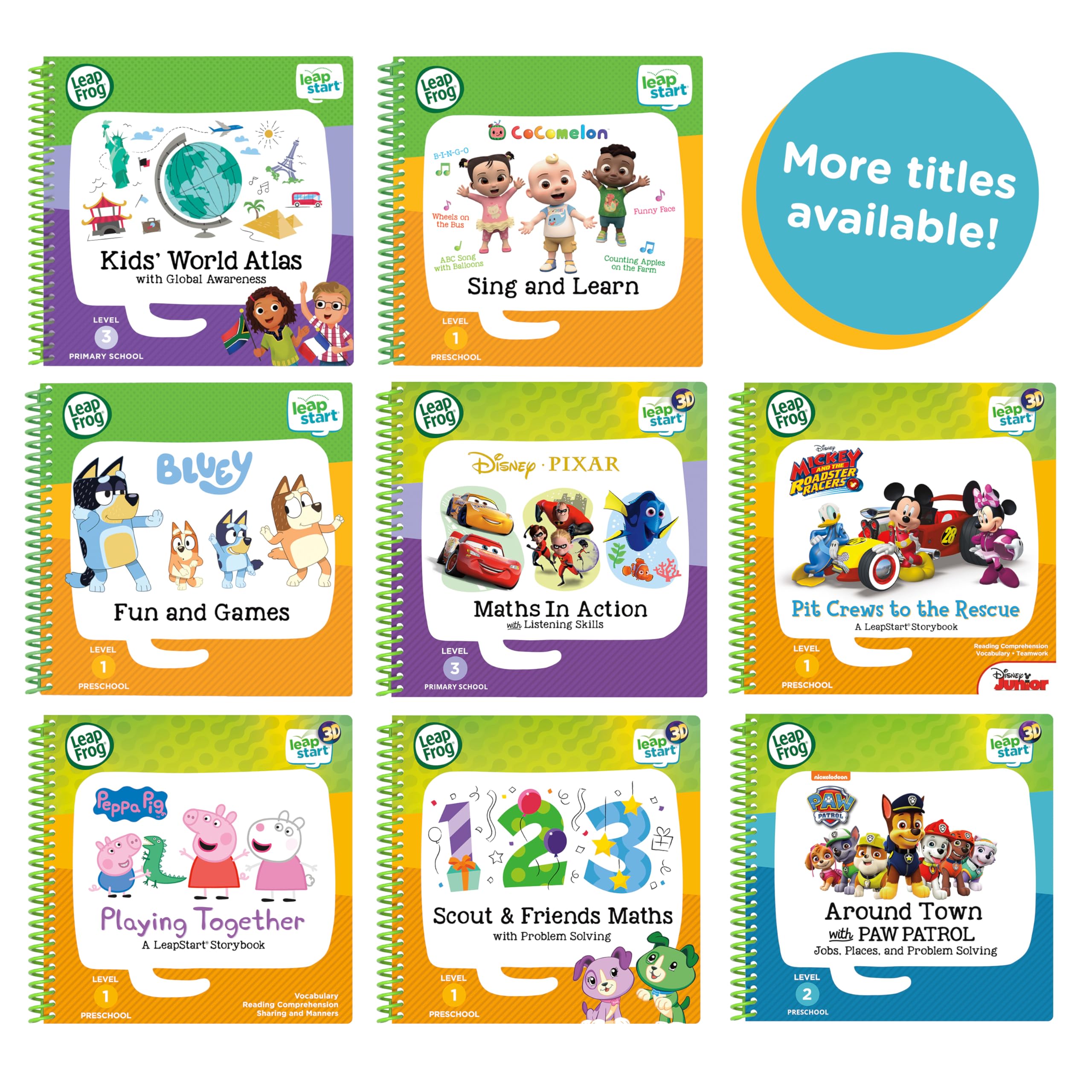 LeapStart Preschool: Around Town with PAW Patrol Activity Book - 30+ Interactive Learning Activities for Ages 3-6 5