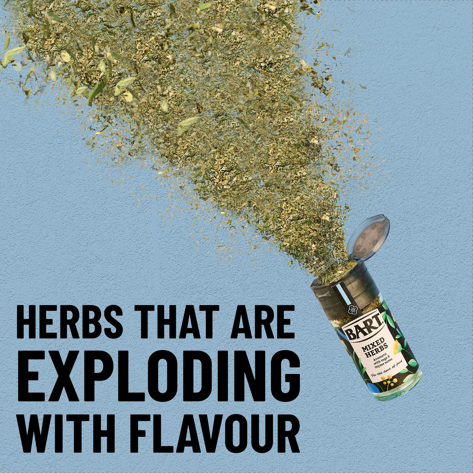 BART Essential Herbs Bundle – Thymian, Oregano, Basilikum, Petersilie, gemischte Kräuter und Estragon 5