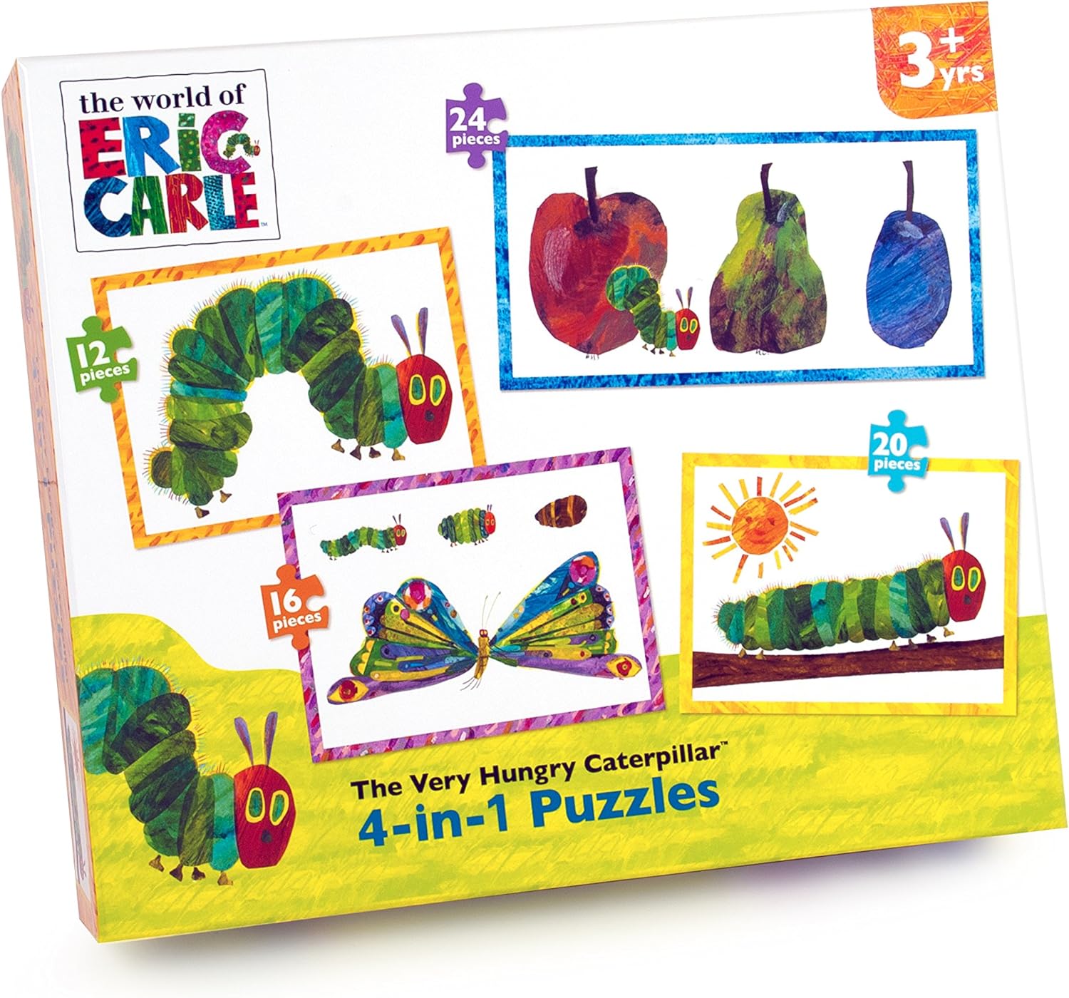 Paul Lamond The Very Hungry Caterpillar 4-in-1 Jigsaw Puzzle Set
