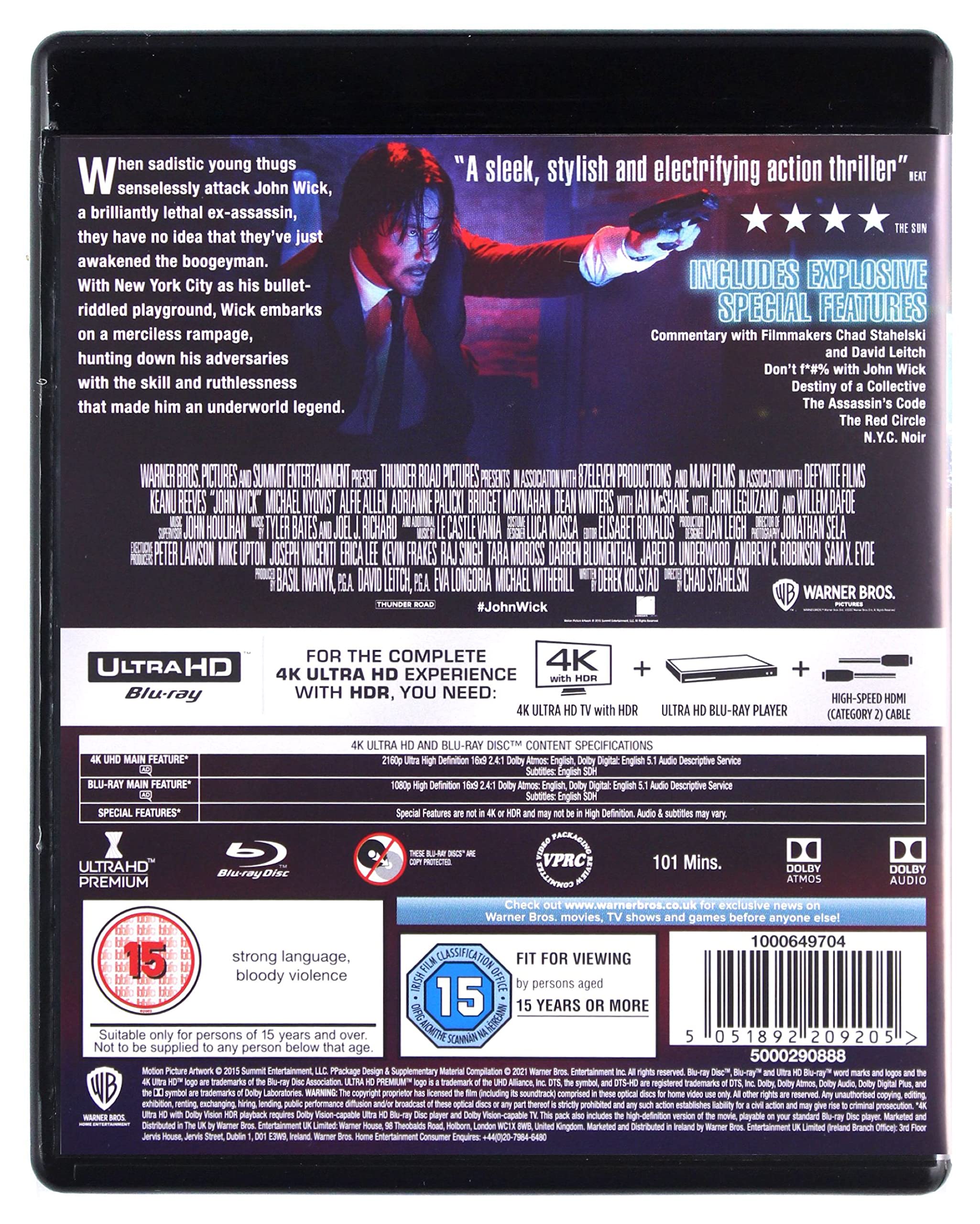 John Wick (2014) – 4K Ultra HD Blu-ray 4