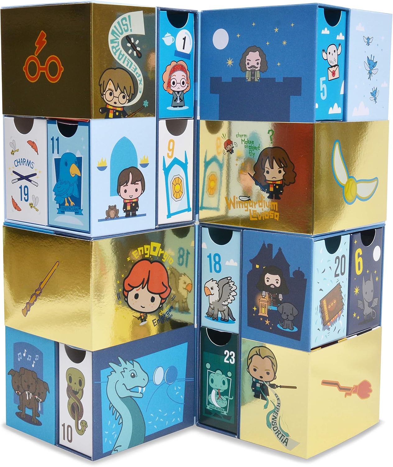 Harry Potter Magical Infinity Advent Calendar - Rotating 360° Collectible with 24 Gifts 6