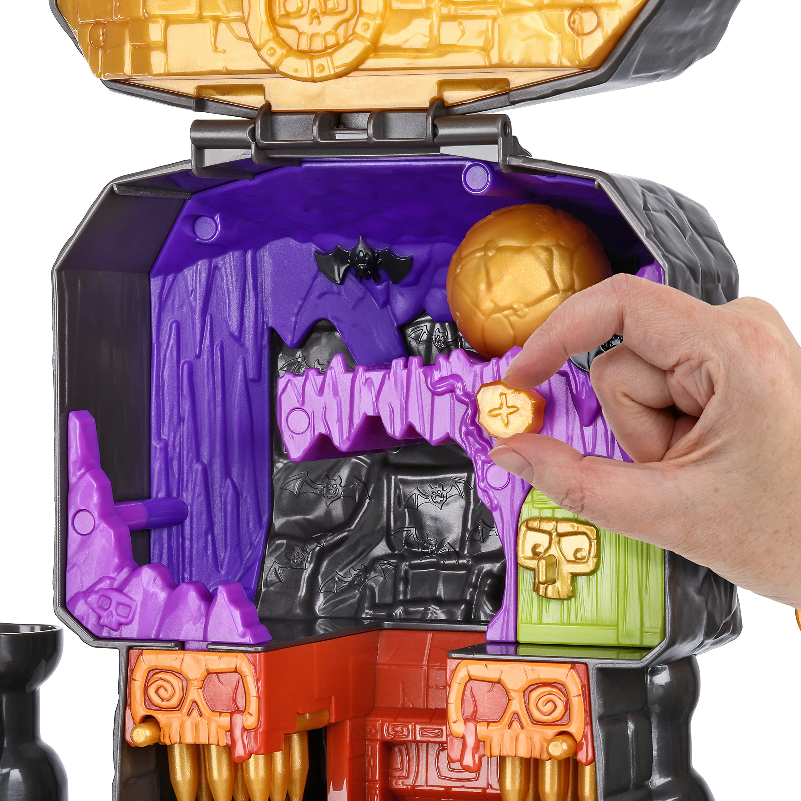 Treasure X Lost Lands Skull Temple Mega Playset - 40 Levels of Adventure with 4 Micro Action Figures 9