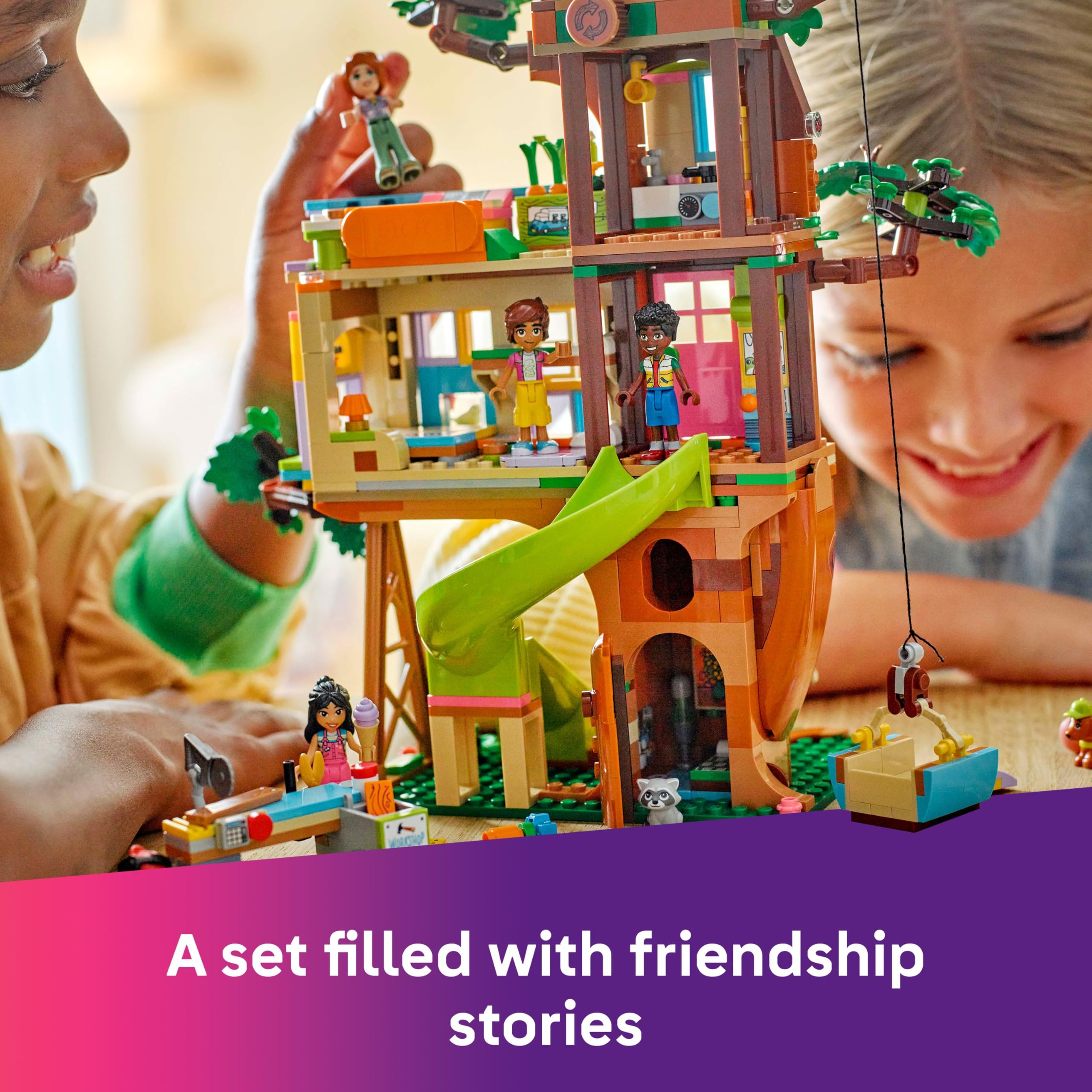 LEGO Friends Friendship Tree House Hangout Set - Building Playset for 8+ Year Olds 13