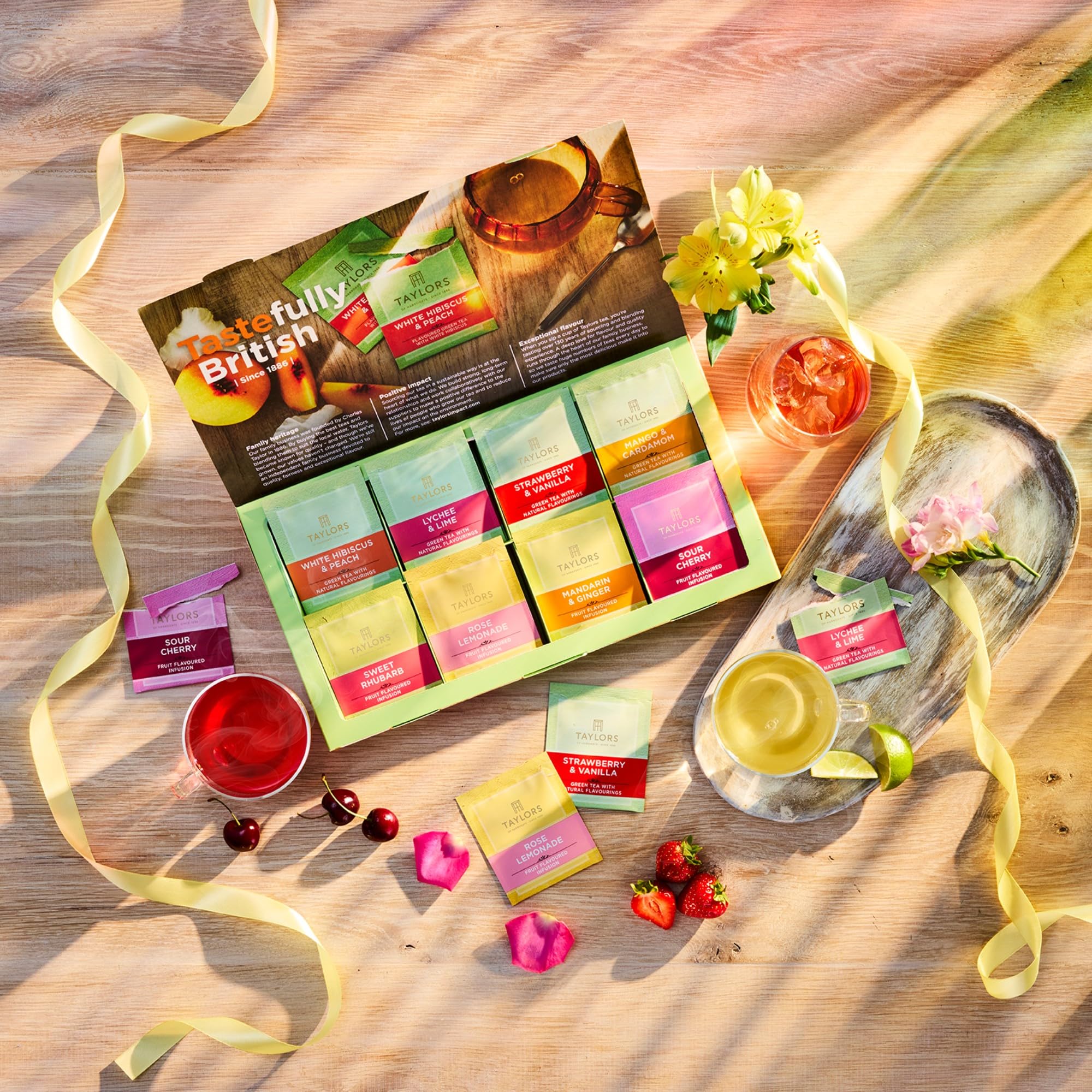 Taylors of Harrogate Assorted Green Teas and Fruit Infusions Selection Gift Box | 48 Count 3