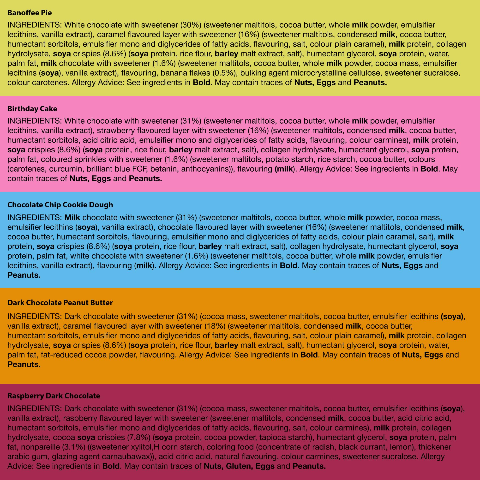 Warrior Crunch - High Protein Bar - 20g Protein, Low Carb, Low Sugar - Pack of 12 7