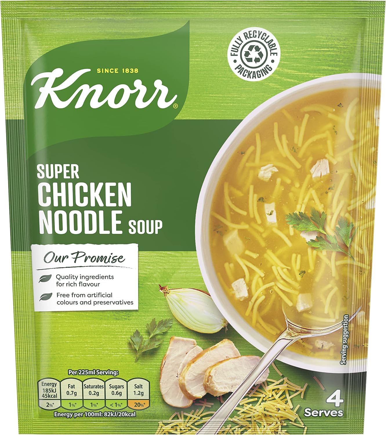 Knorr - Super Chicken Noodle Soup Mix 51 g (4 Servings)