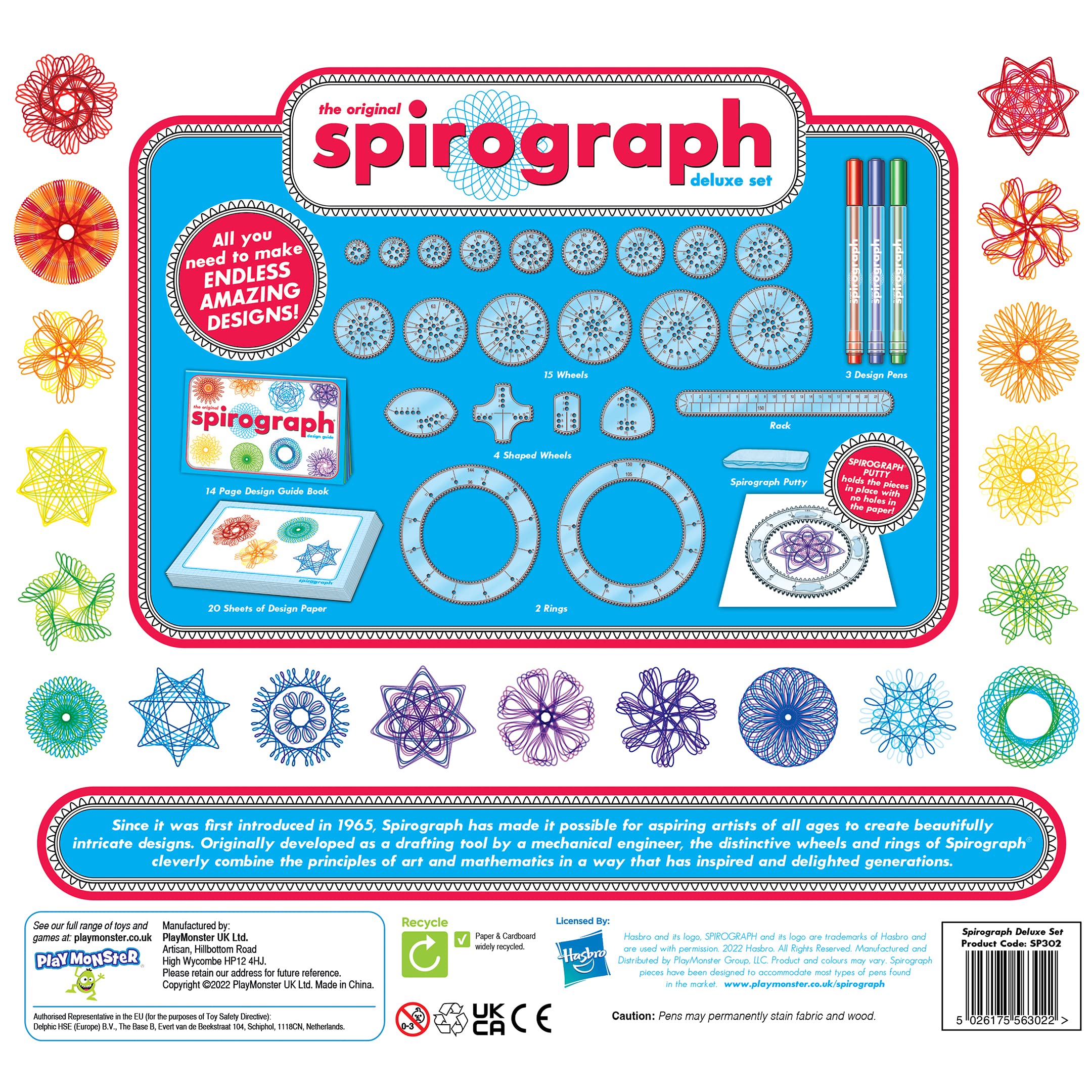 Spirograph Deluxe Set - Art & Design Toy for Kids 8+ 3