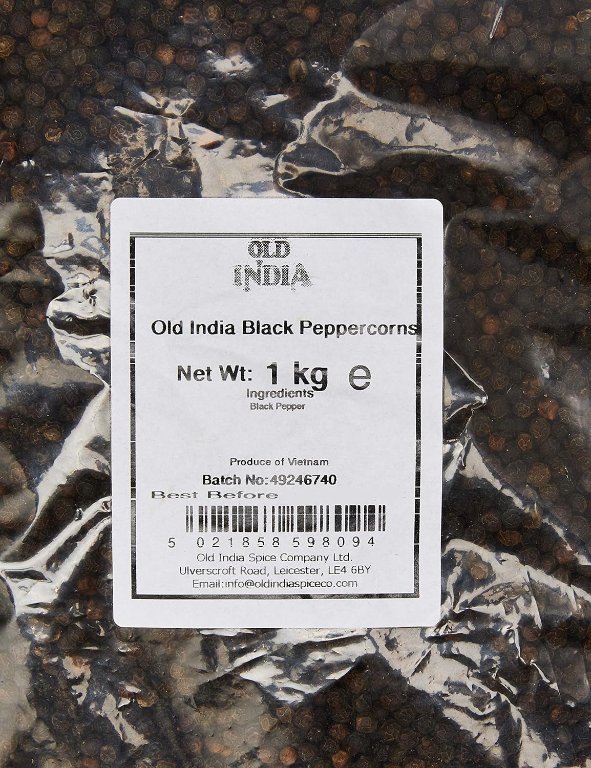 Old India Black Peppercorns 1kg - Premium Whole Black Pepper for Cooking 3