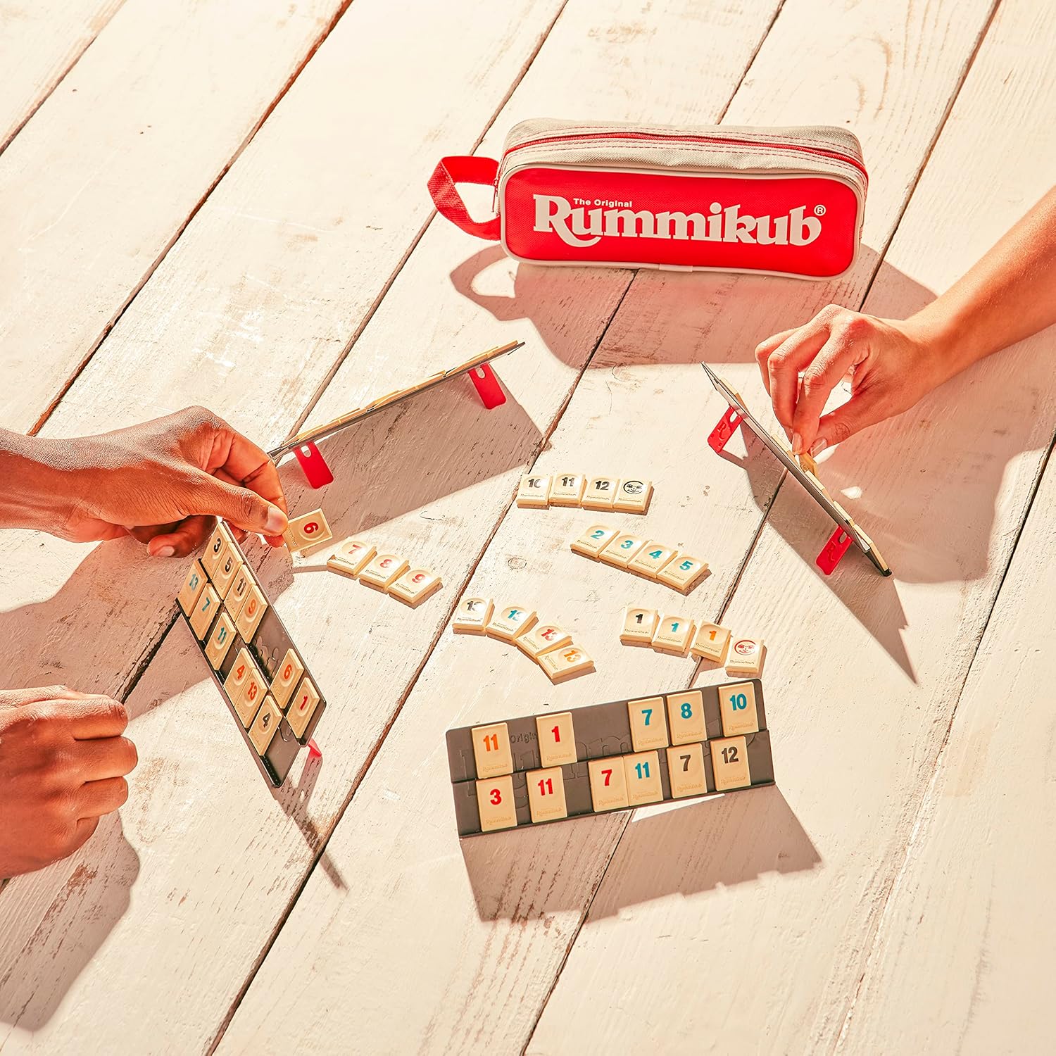 IDEAL Rummikub Mini Pouch Travel Game 3