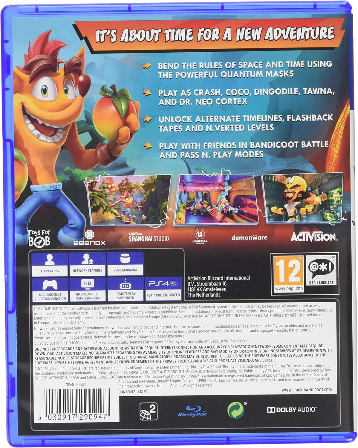 Crash Bandicoot 4: It’s About Time - PS4 with PS5 Digital Upgrade 8