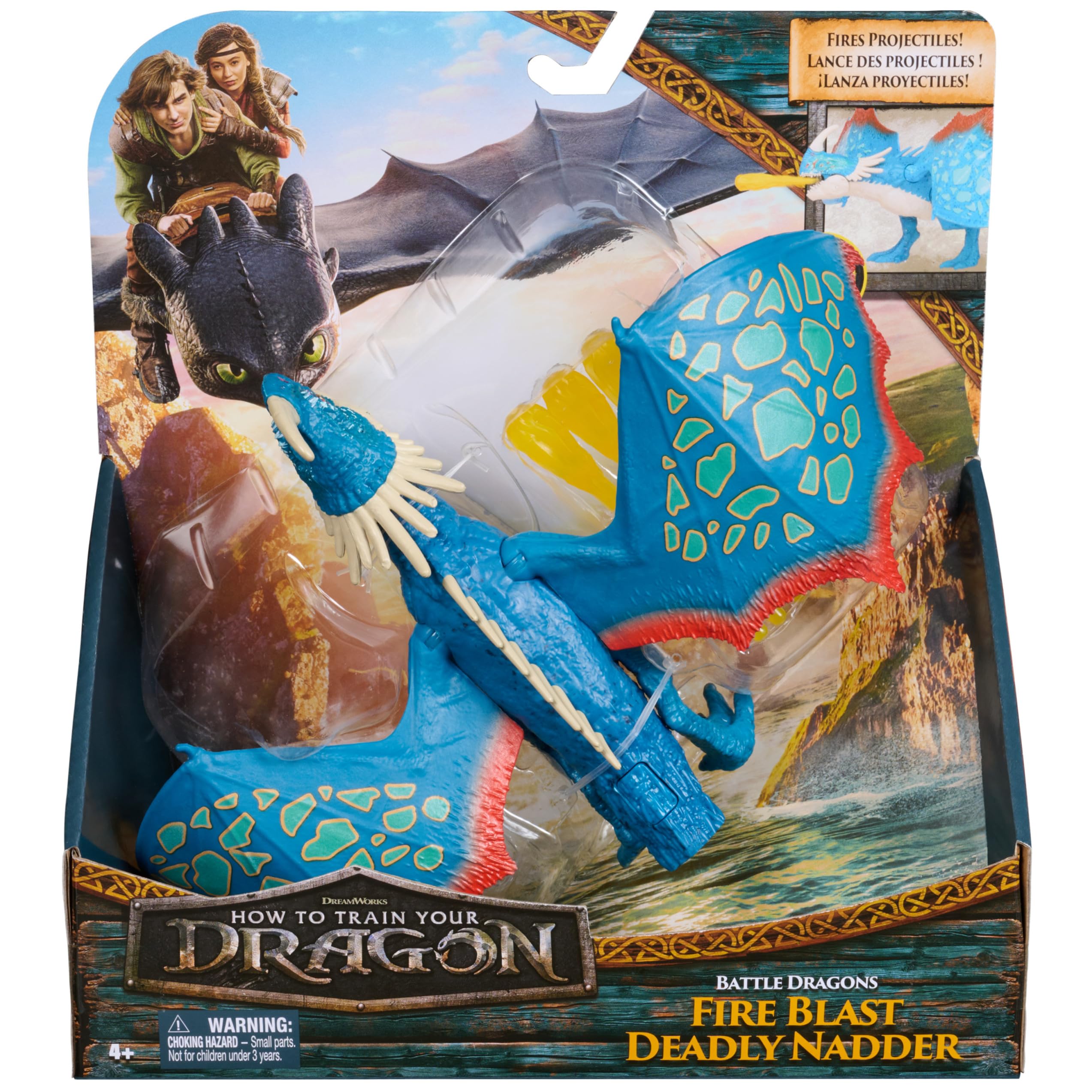 Dreamworks Dragons, How to Train Your Dragon, Battle Dragons, Fire Blast De 7