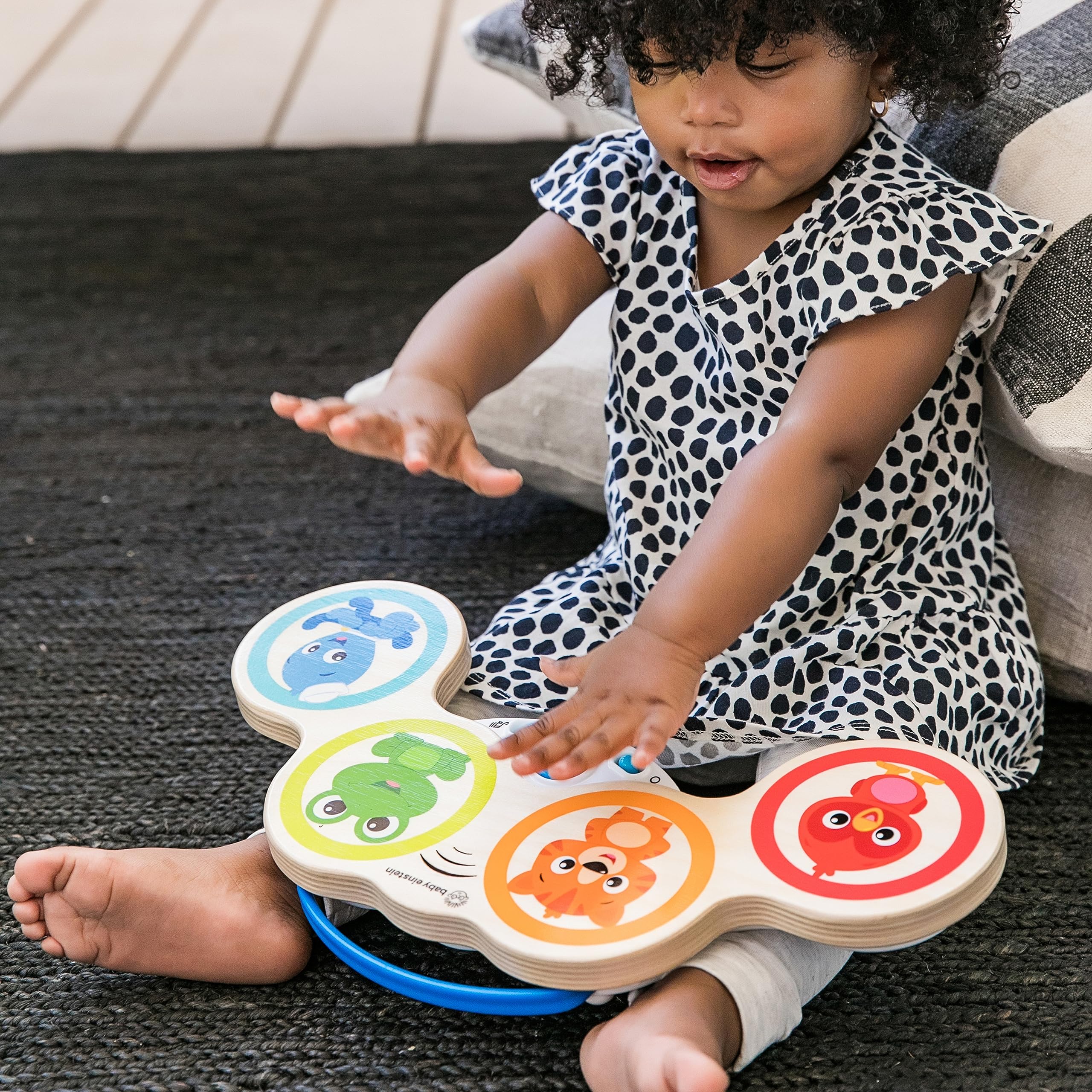 Baby Einstein Magic Touch Wooden Drum Musical Toy - 6 Months+ 5