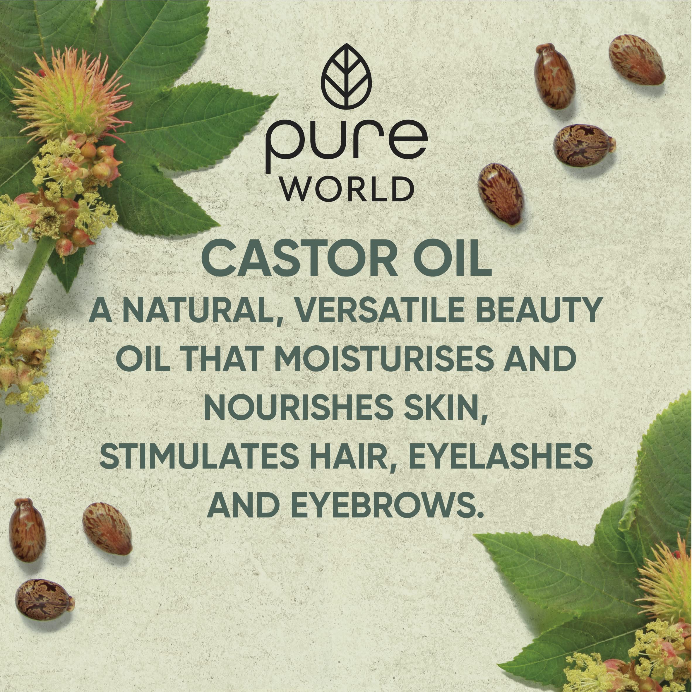 Pure World - Natural Castor Oil (1000ml) 9