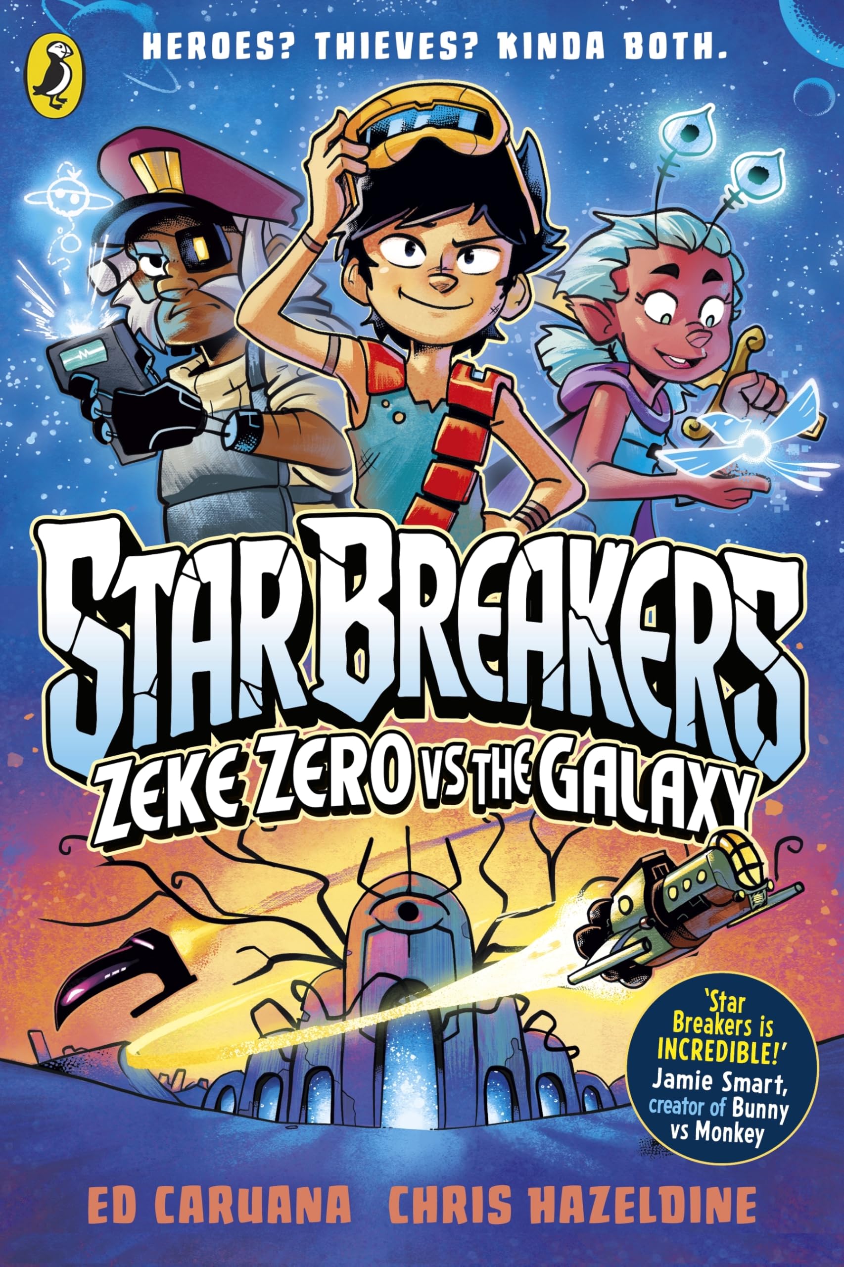 Puffin Star Breakers: Zeke Zero Vs The Galaxy - Sci-Fi Graphic Novel | Ages 9-13