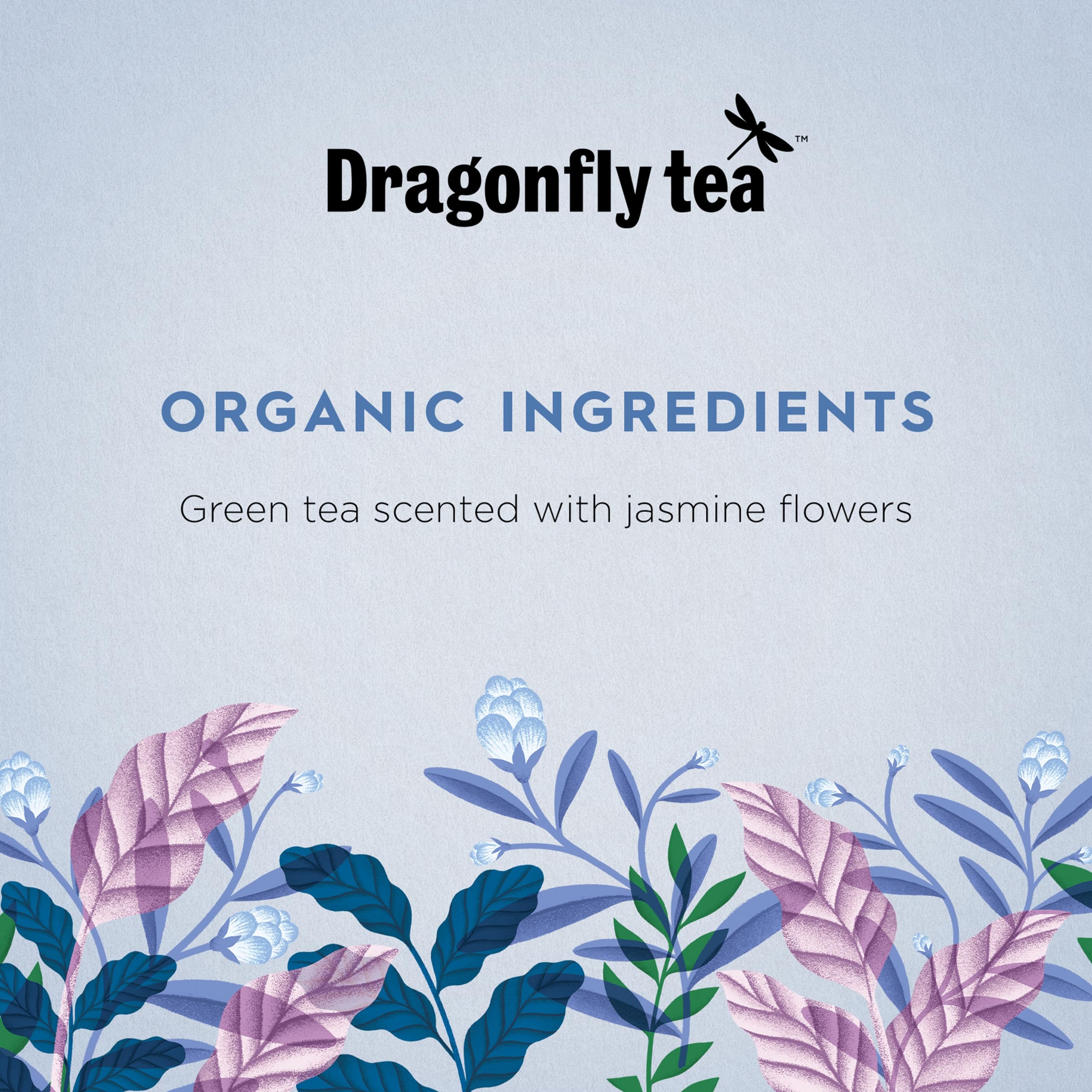 Dragonfly Tea - Moonlight Jasmine Organic Scented Green Tea (20 Teabags)
