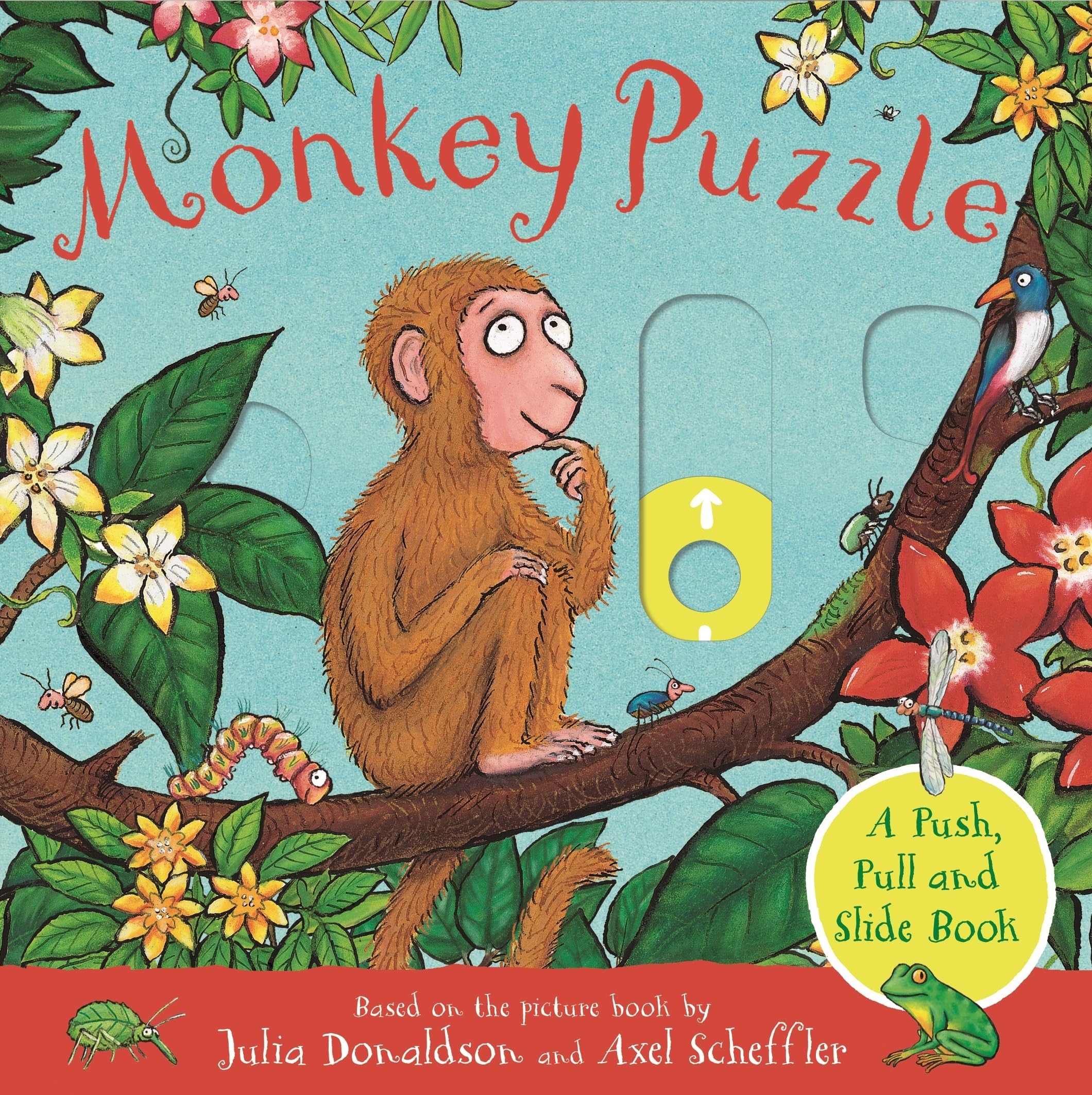 MACMILLAN Monkey Puzzle: A Push, Pull and Slide Board Book | Ages 1-3 1