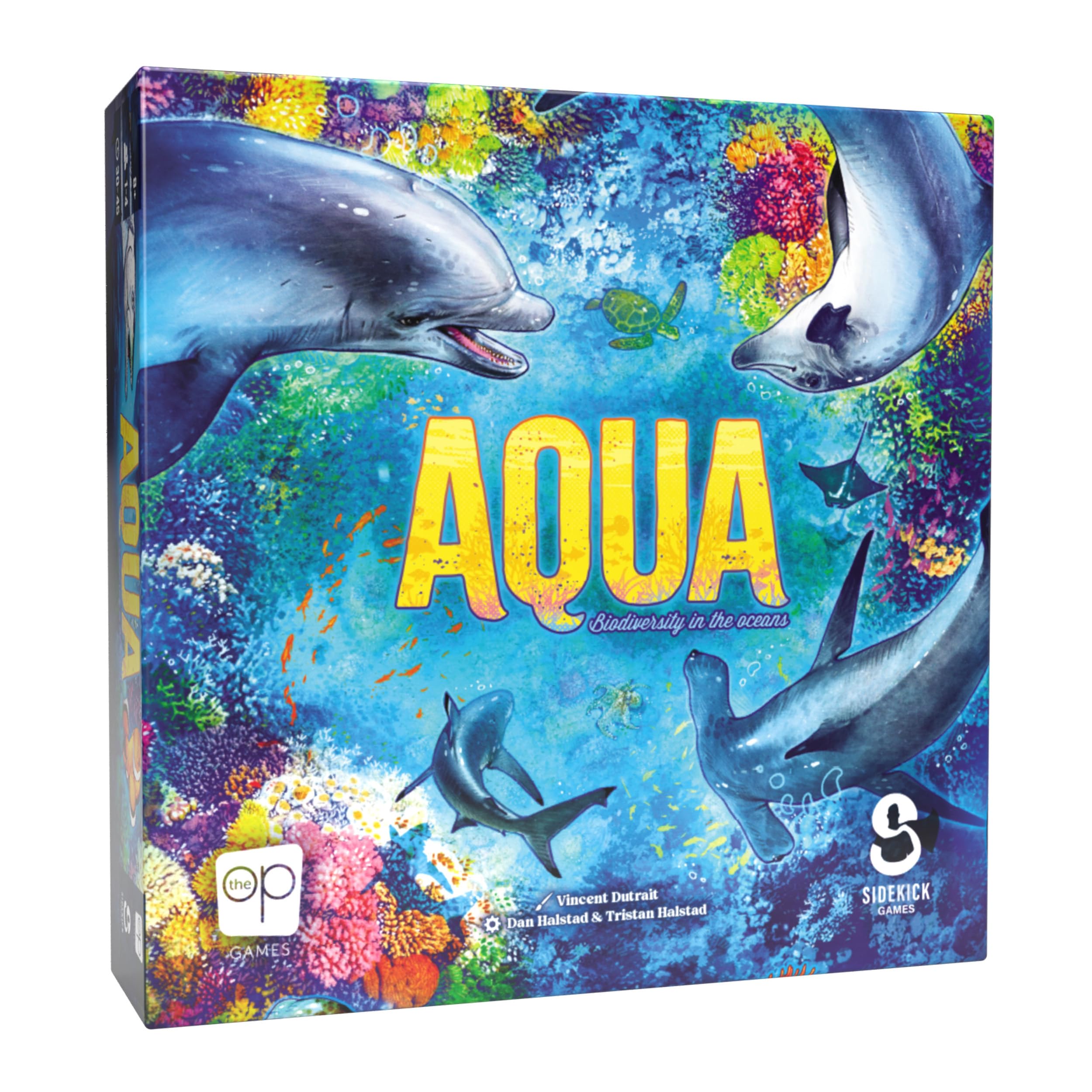 USAopoly Aqua Brettspiel | Strategiespiel mit Kunst von Vincent Dutrait 11