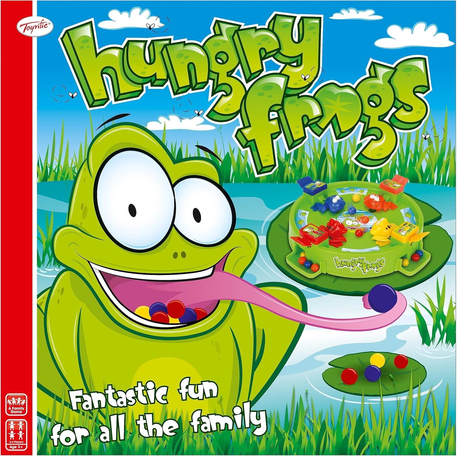 Toyrific Hungry Frogs Board Game for Kids, 4-Player Family Game 3