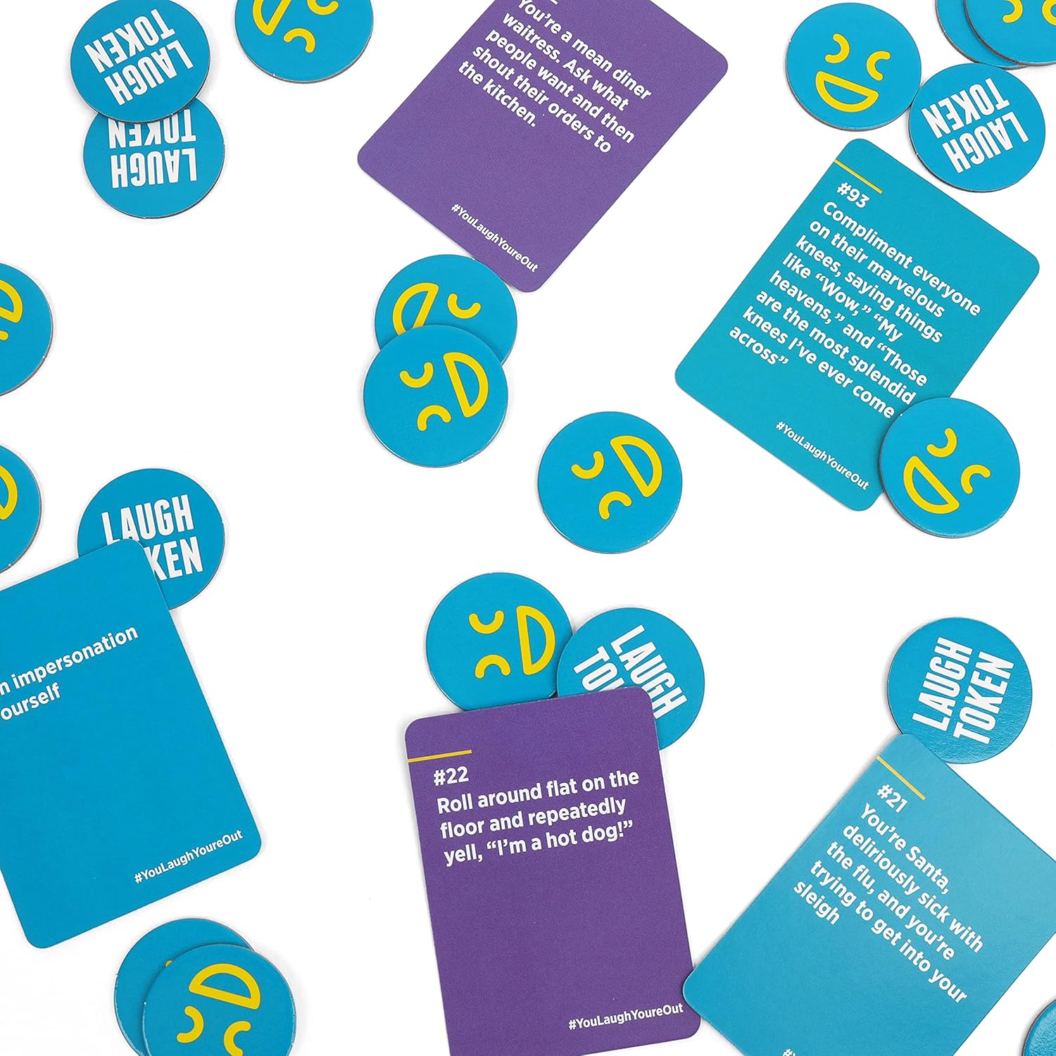 DSS Games You Laugh You're Out - A Family Party Card Game 5