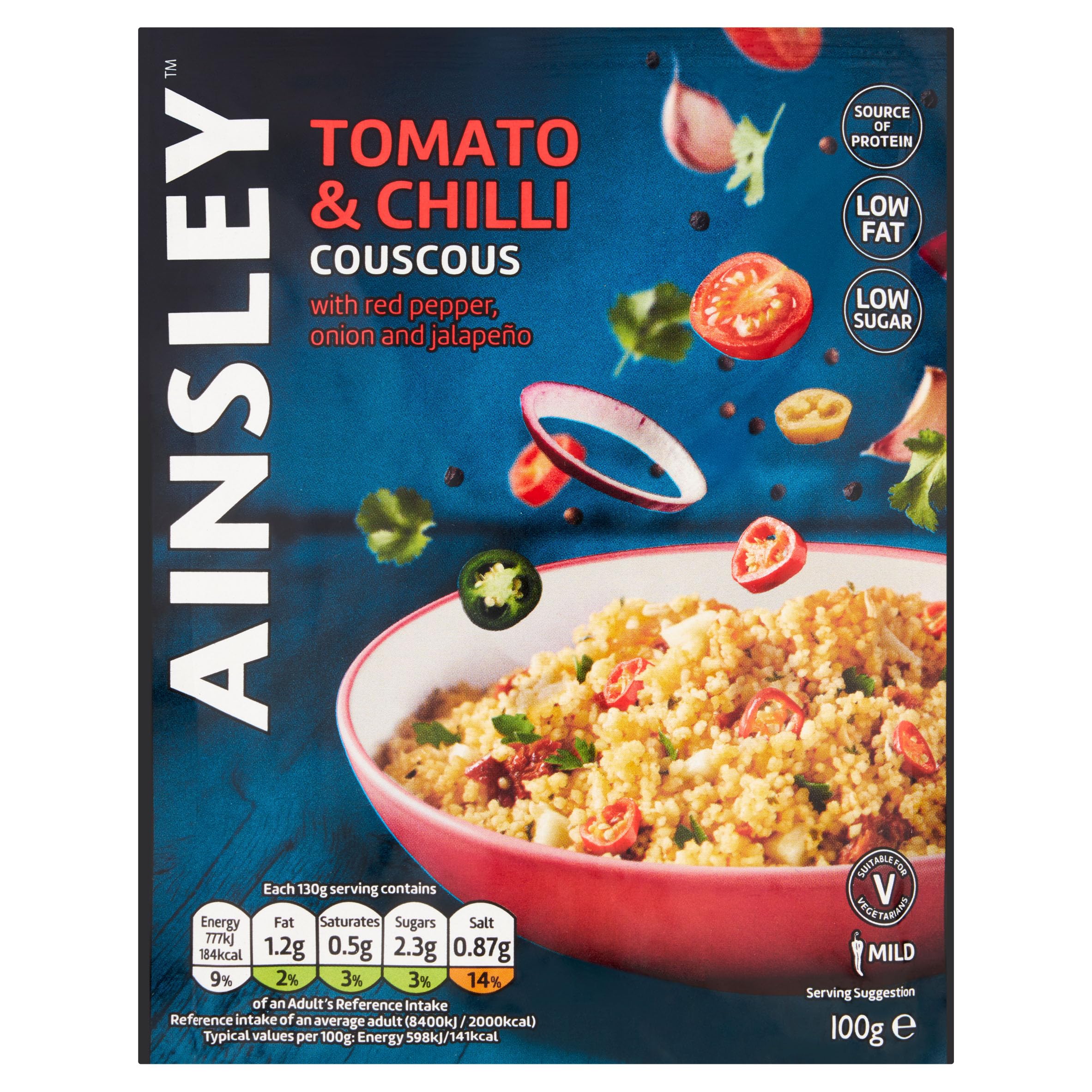 Ainsley Harriott Tomato & Chilli Couscous 100g - Pack of 12