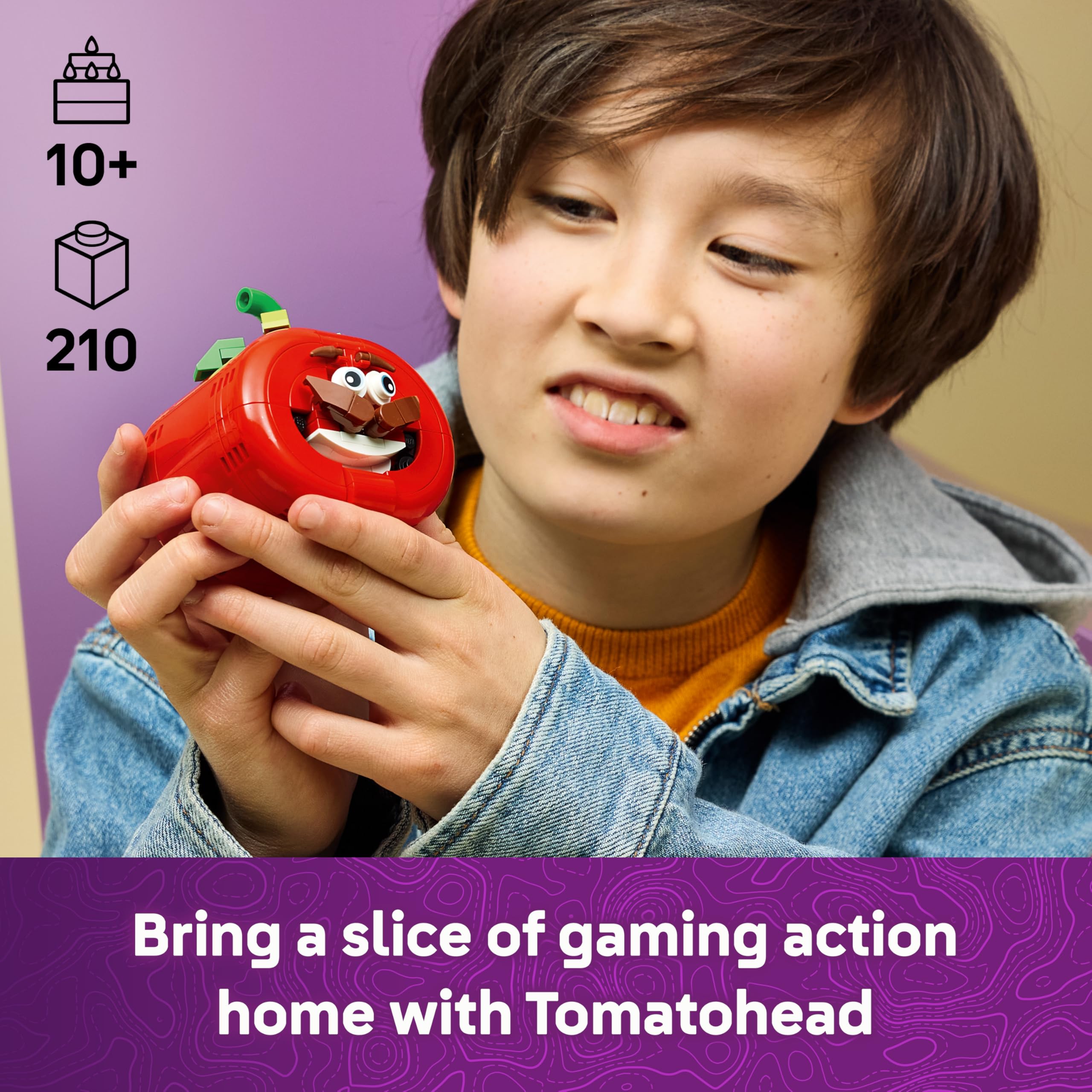 LEGO Fortnite Tomatohead Building Set 77079 for Ages 10+ | Includes In-Game Decor Pack 2