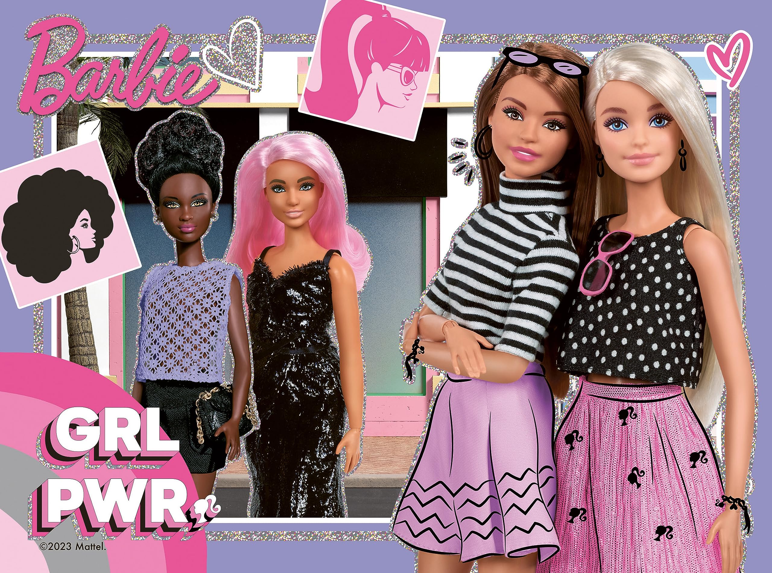 Ravensburger Barbie 4-in-a-Box Jigsaw Puzzle Set for Kids Ages 3 and Up 5