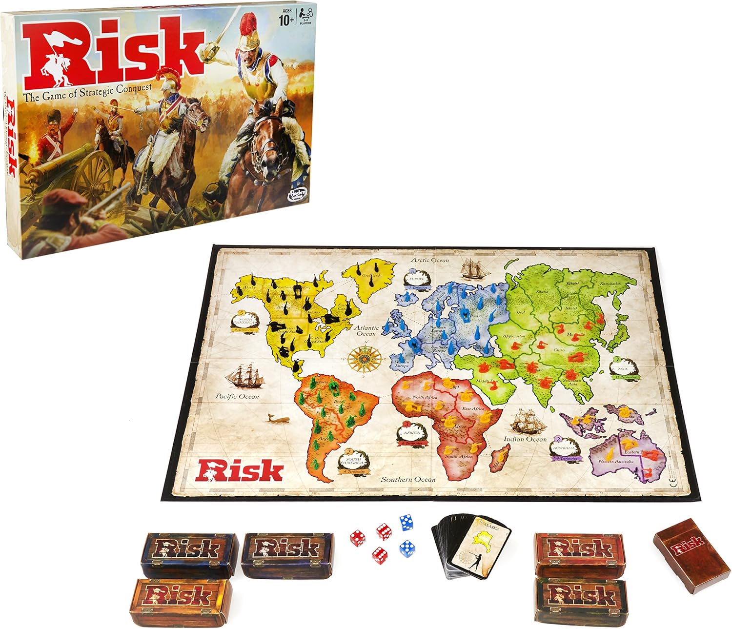 Hasbro Risk Game Board