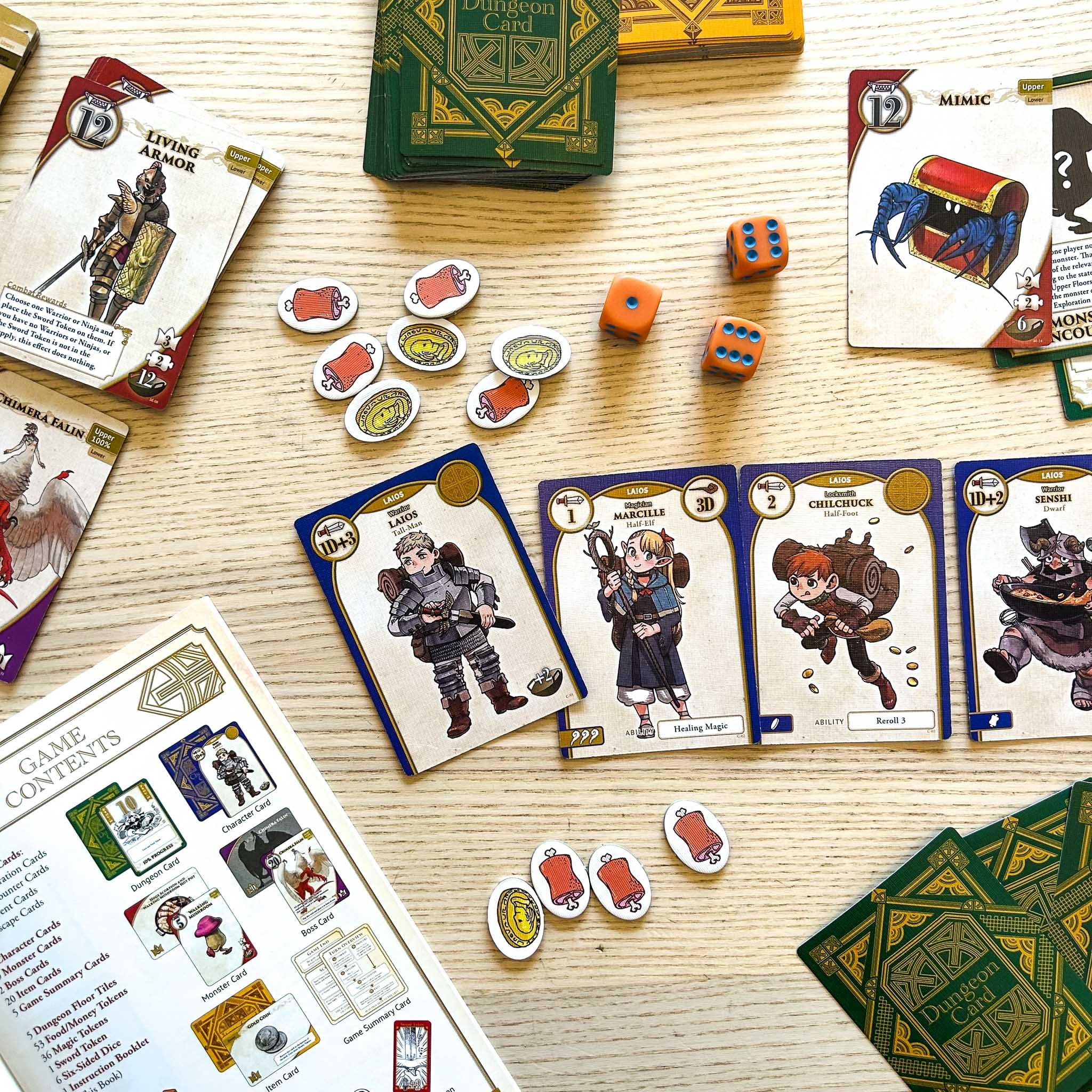 Monster Eater: A Delicious in Dungeon Board Game - Cooperative Dungeon Crawl | 2-5 Players | English