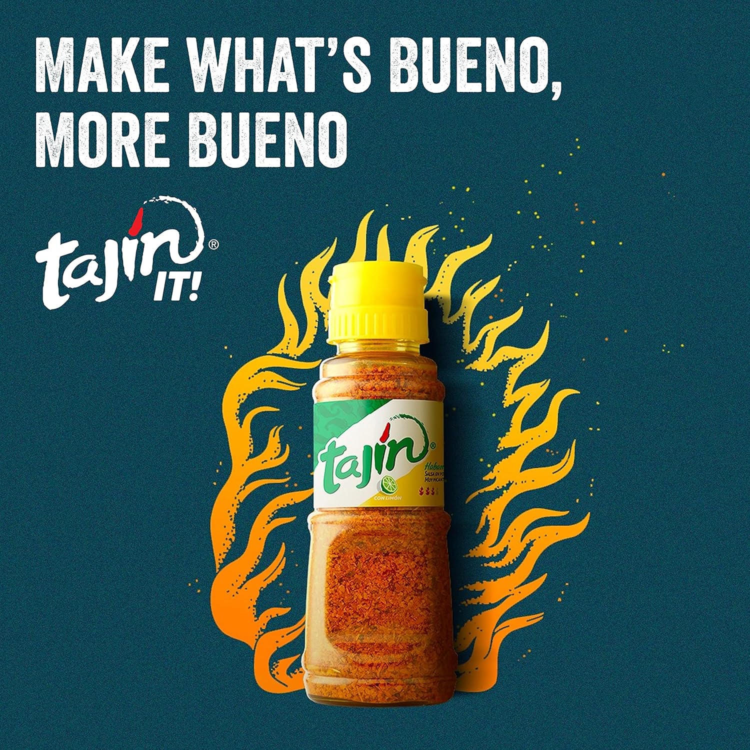 Tajin - Habanero Fruit and Snack Seasoning Extra Hot 1.6 oz 8