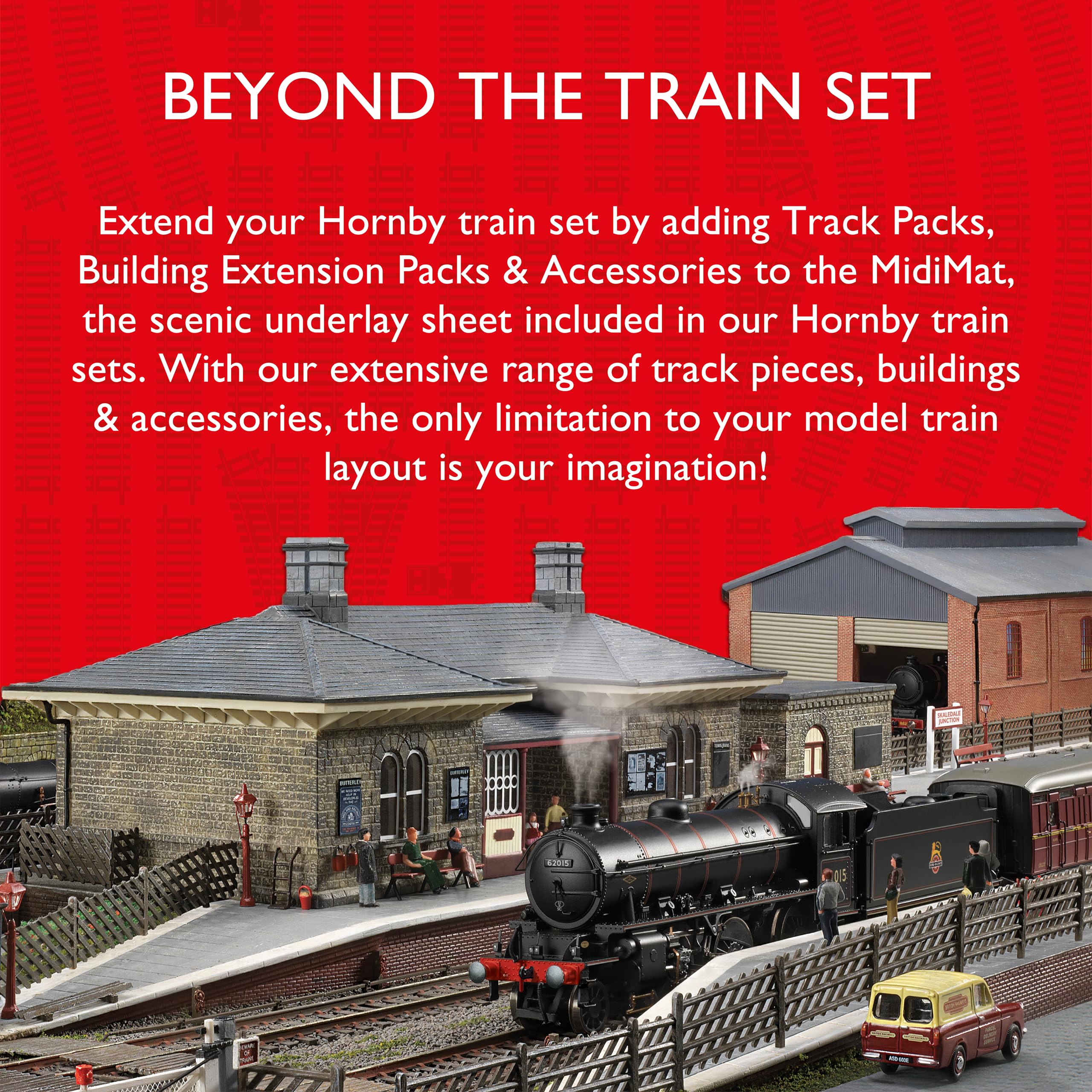 Hornby R8262 00 Gauge 572mm Double Curve Track Model | 4th Radius, 45 Degree 5