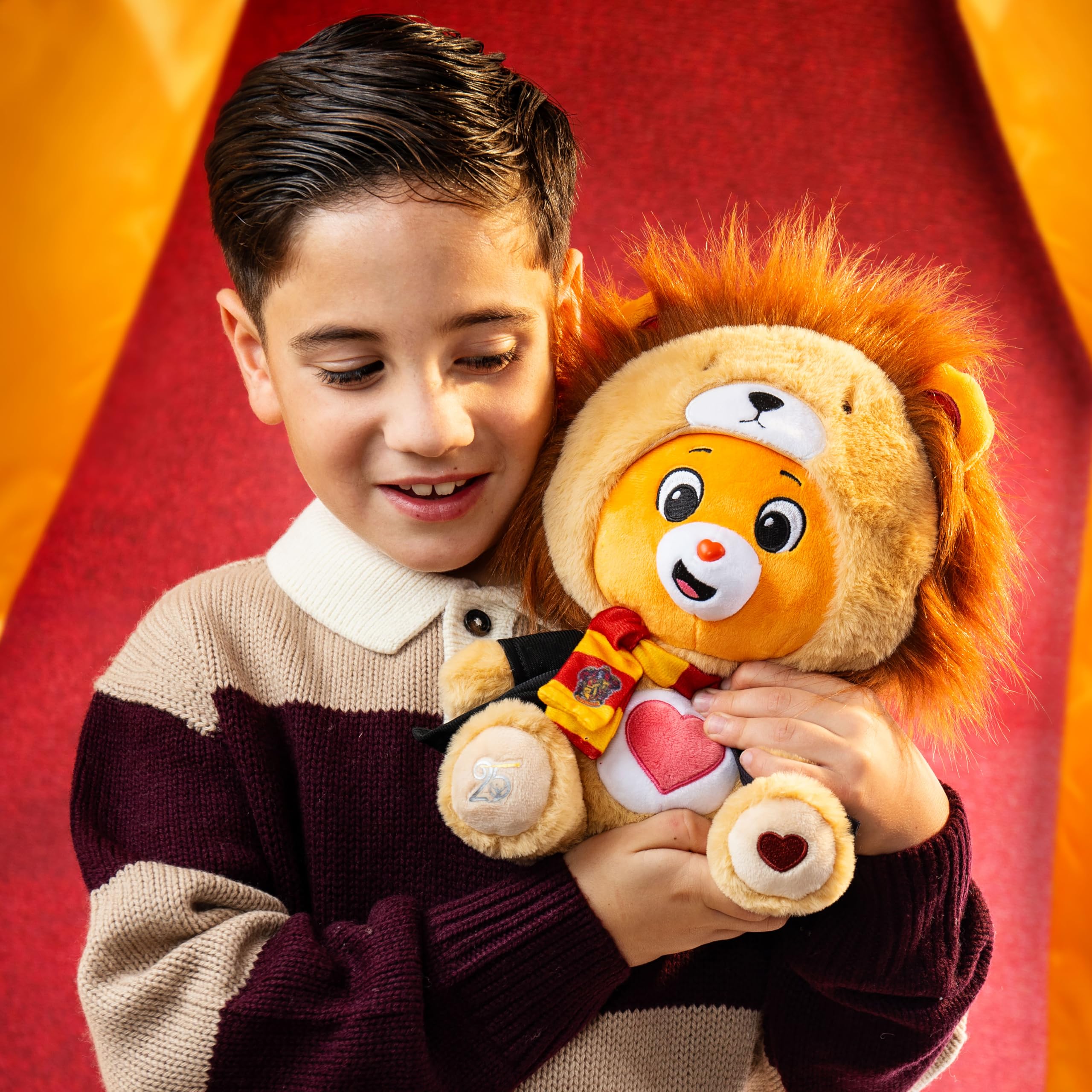 Care Bears Tenderheart Bear 30cm Gryffindor Hoodie Plush | Harry Potter 25th Anniversary