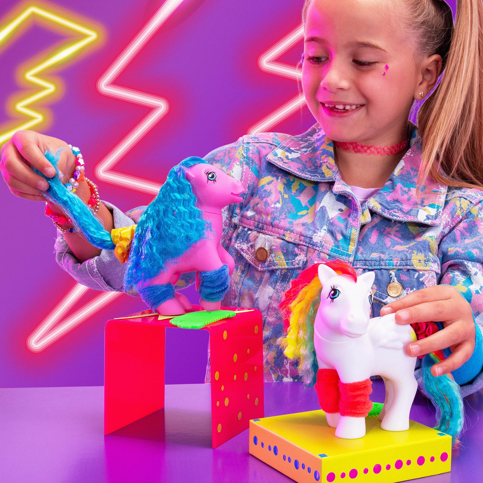 Basic Fun My Little Pony Totally Rad Collection - Starshine Retro-Inspired Pony Figure 7