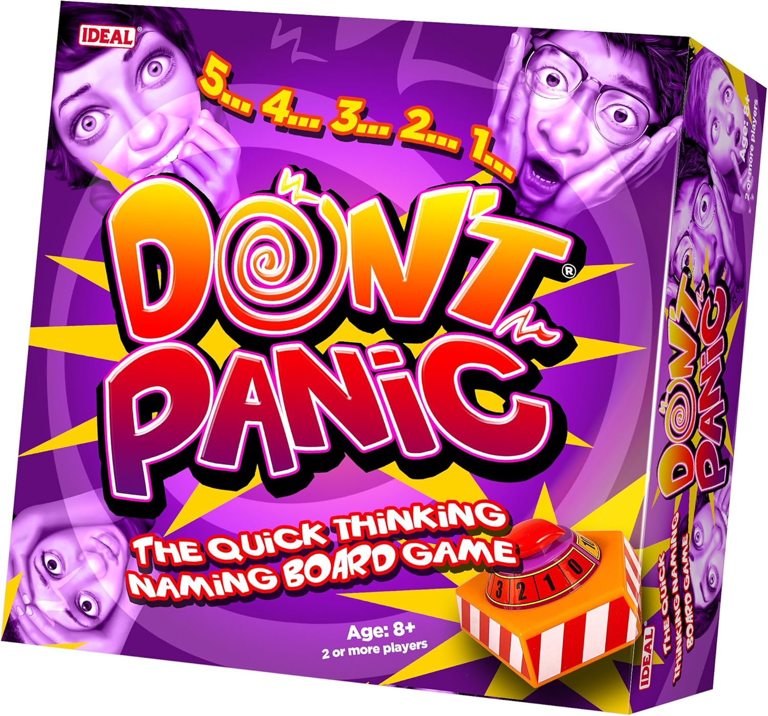 Ideal Don't Panic Family Board Game 6